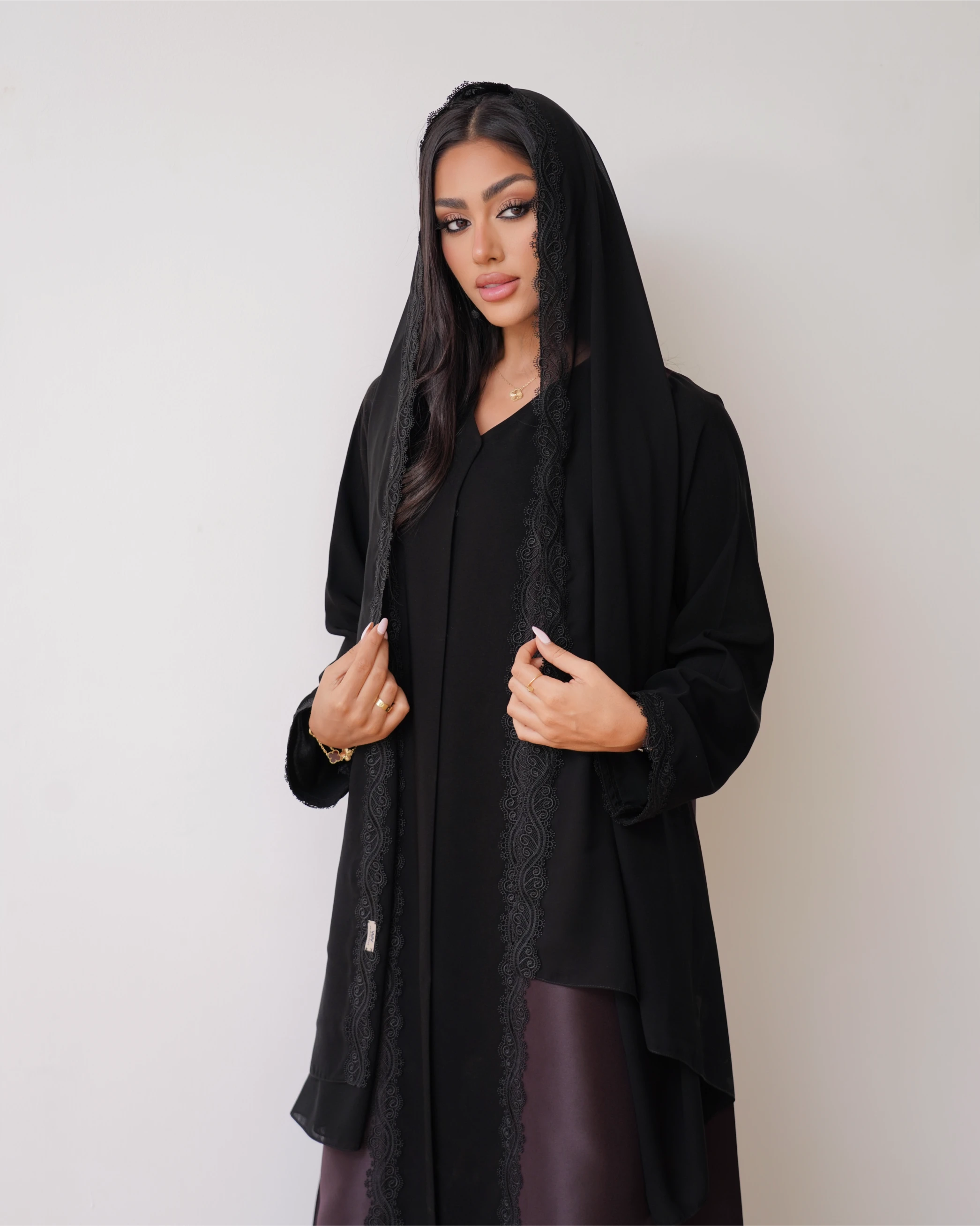 Executive Abaya | Eggplant