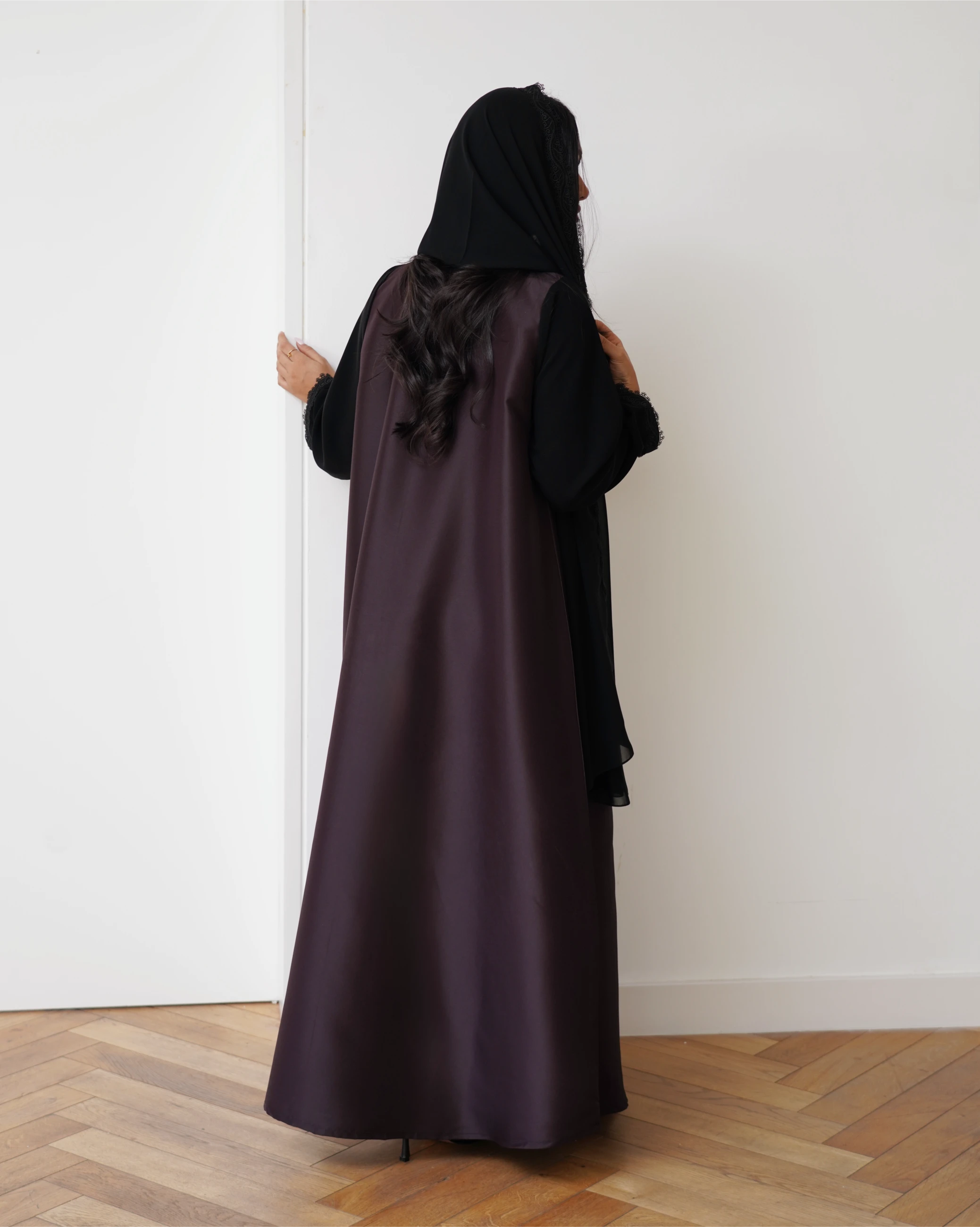 Executive Abaya | Eggplant