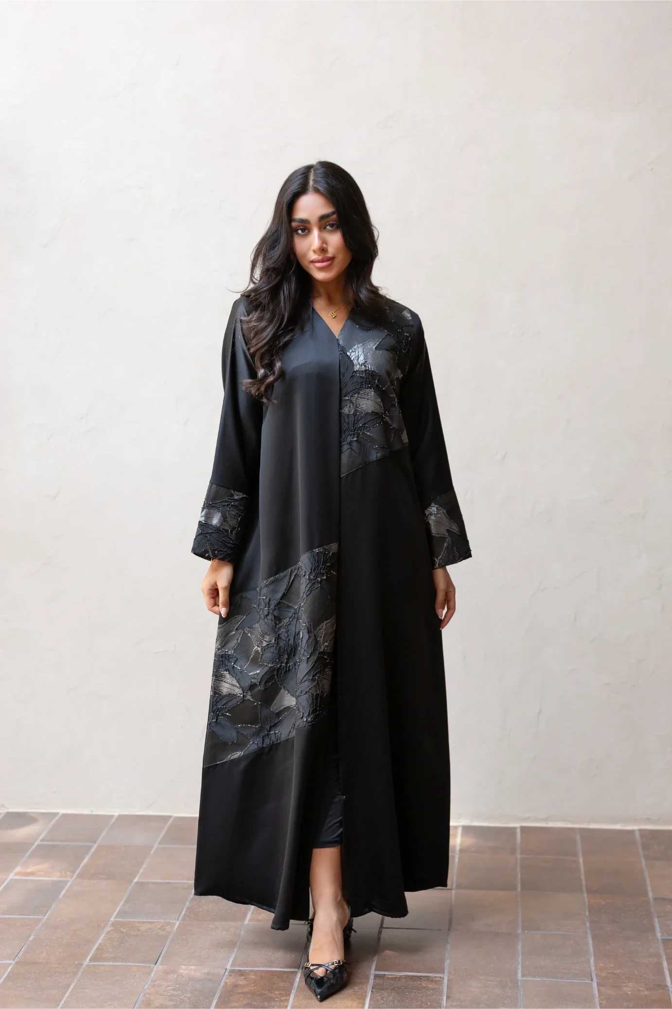 Ameera Abaya | Silver