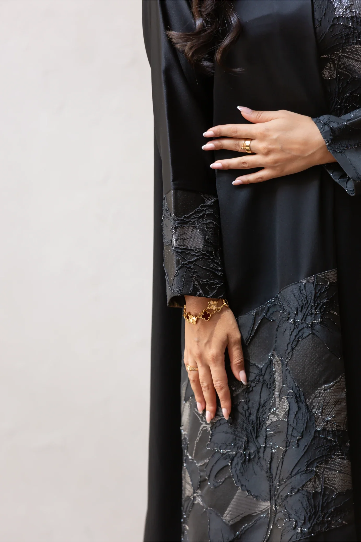 Ameera Abaya | Silver