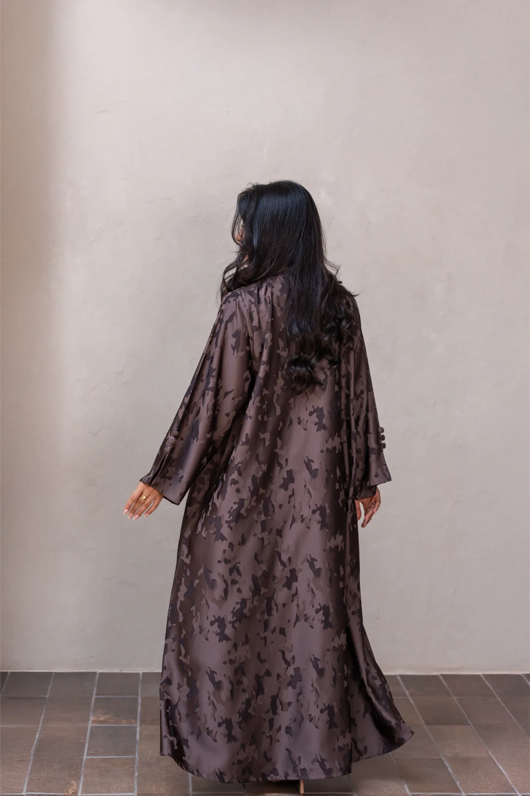 Kawthar Abaya | Brown