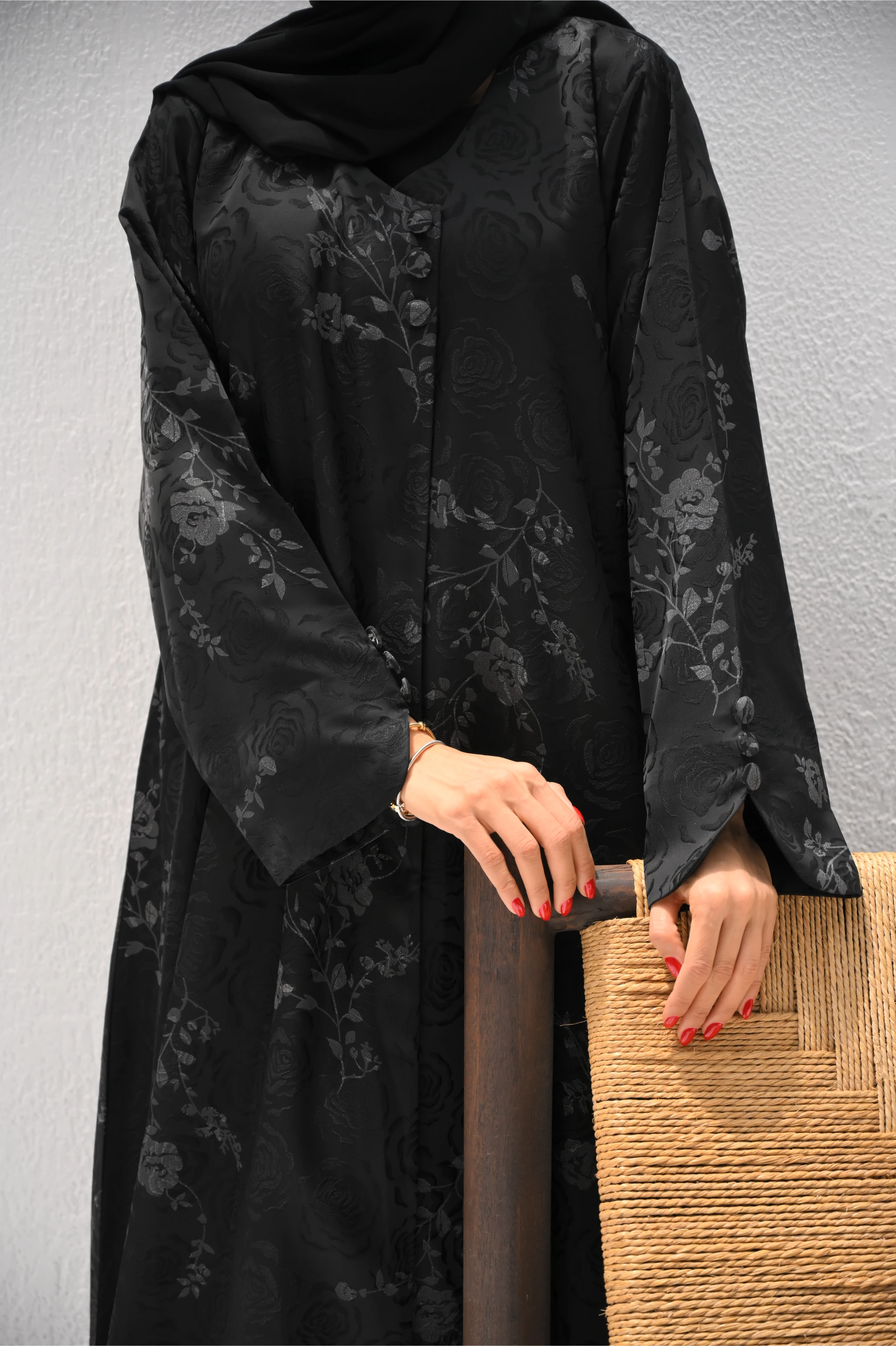 Salma Abaya | Silver