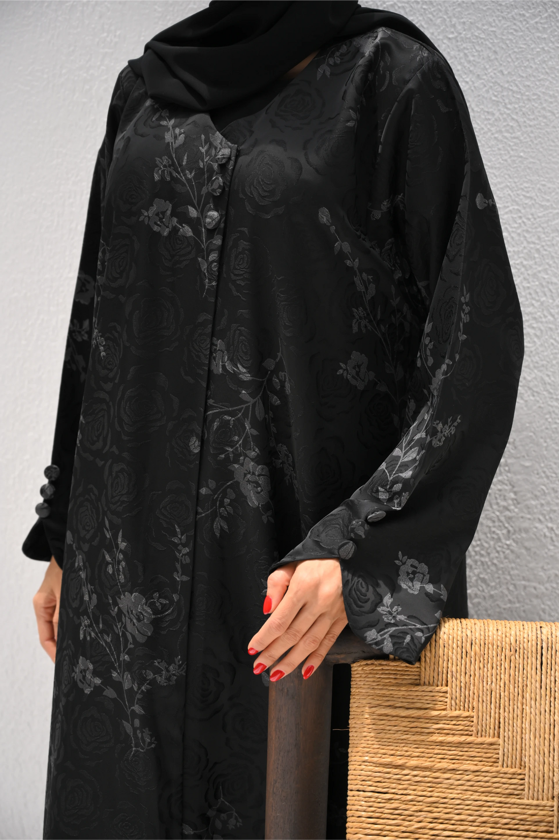 Salma Abaya | Silver