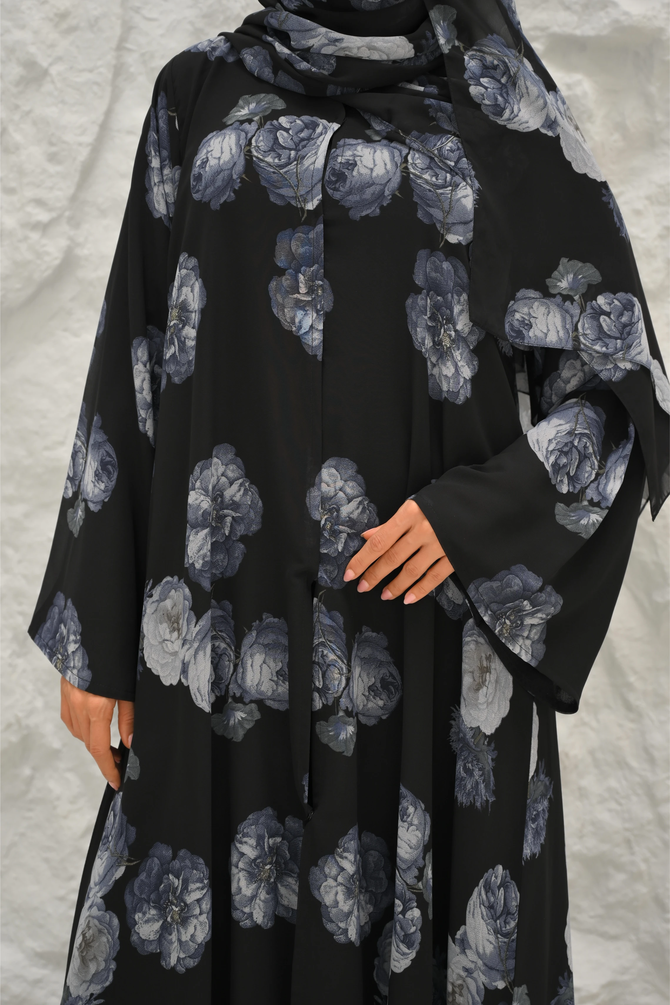 Jasmine Blue Abaya