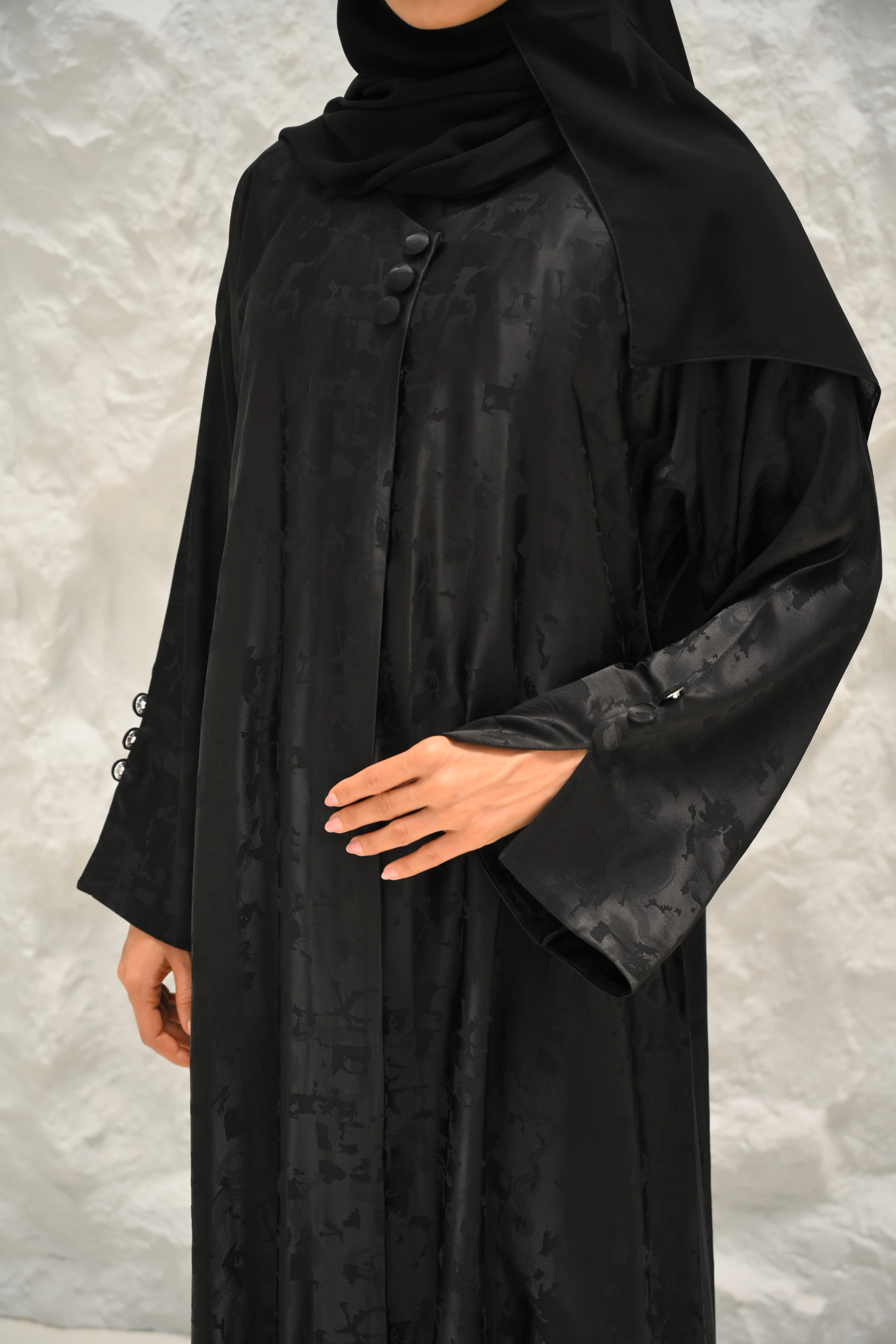 Zahia Abaya Black