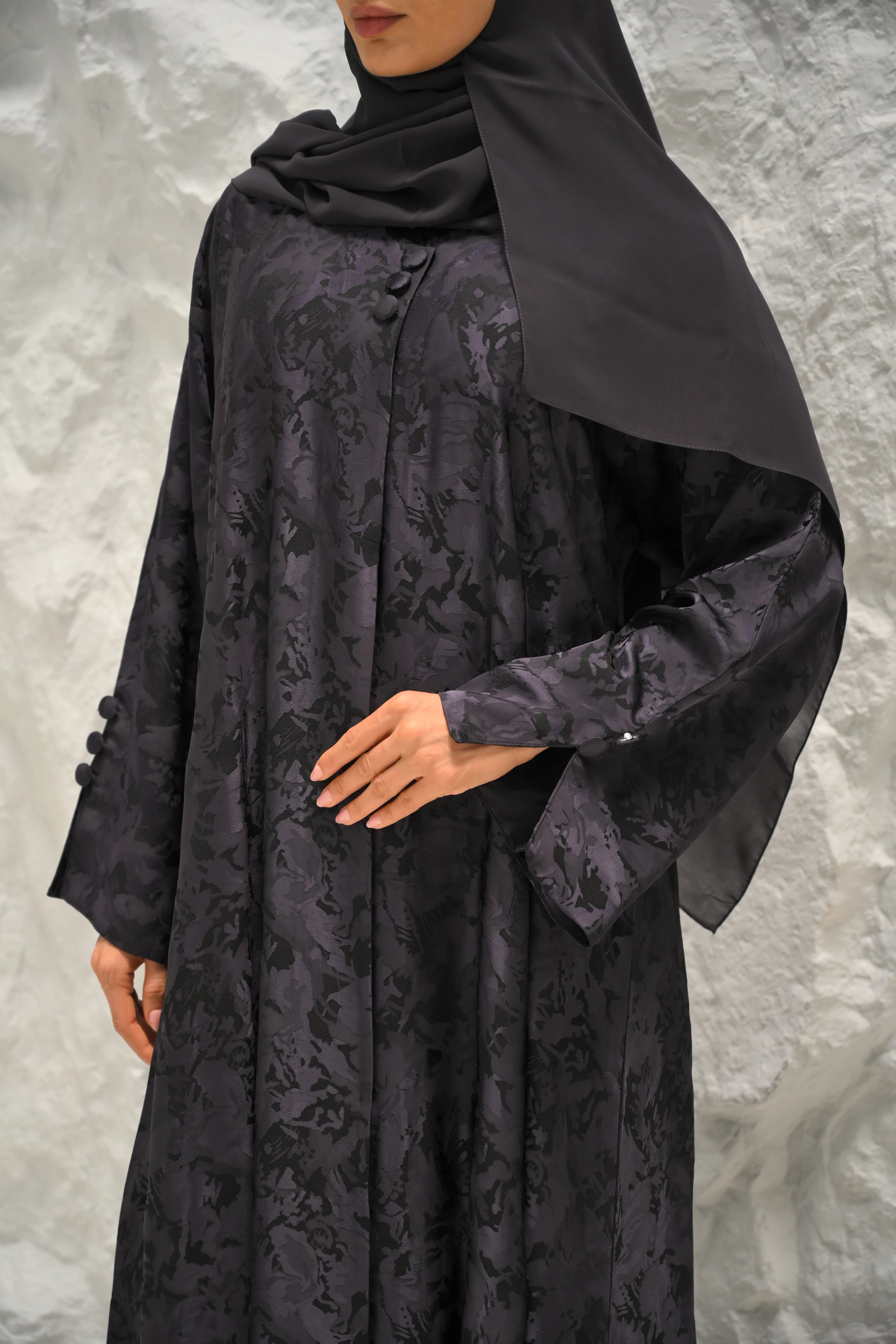 Zahia Abaya Purple