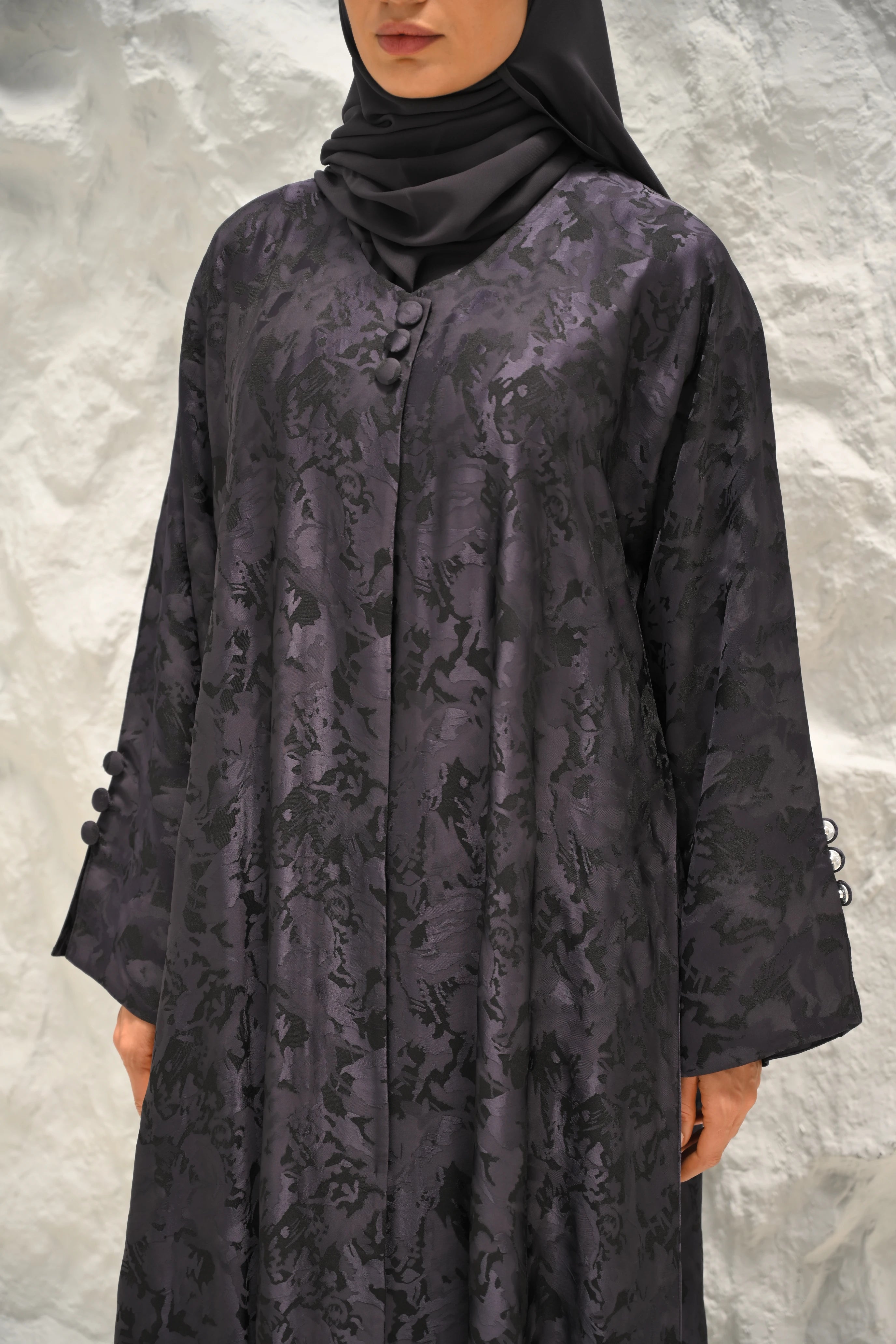 Zahia Abaya Purple