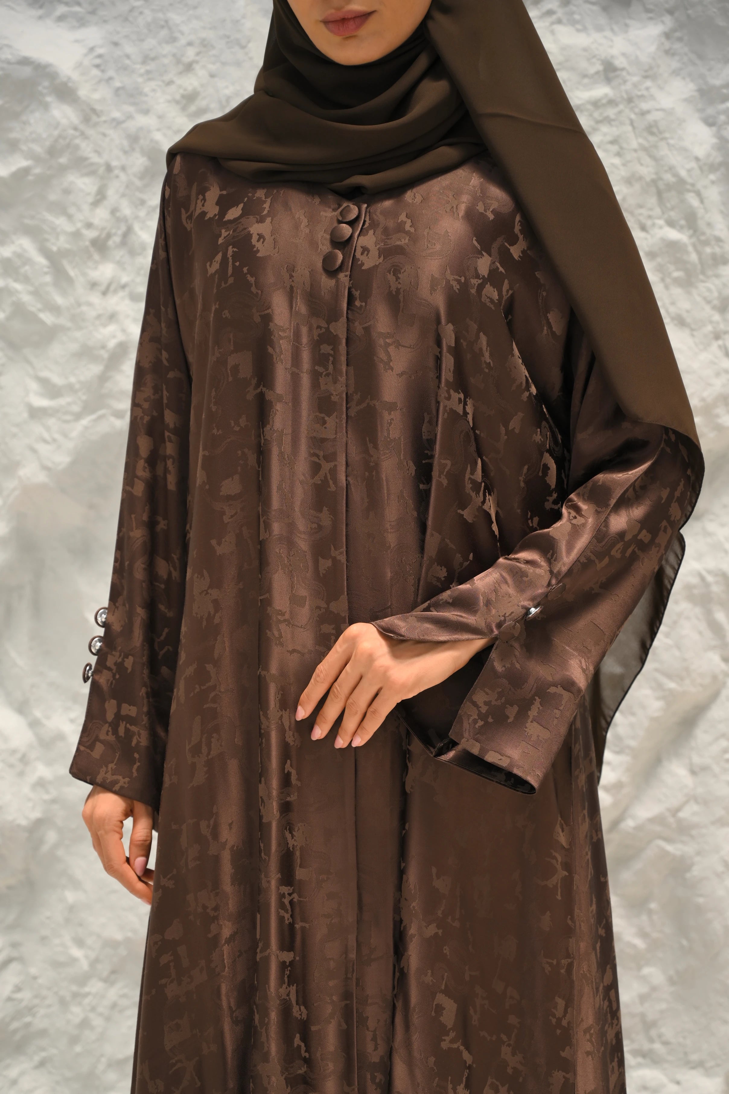 Zahia Abaya Brown