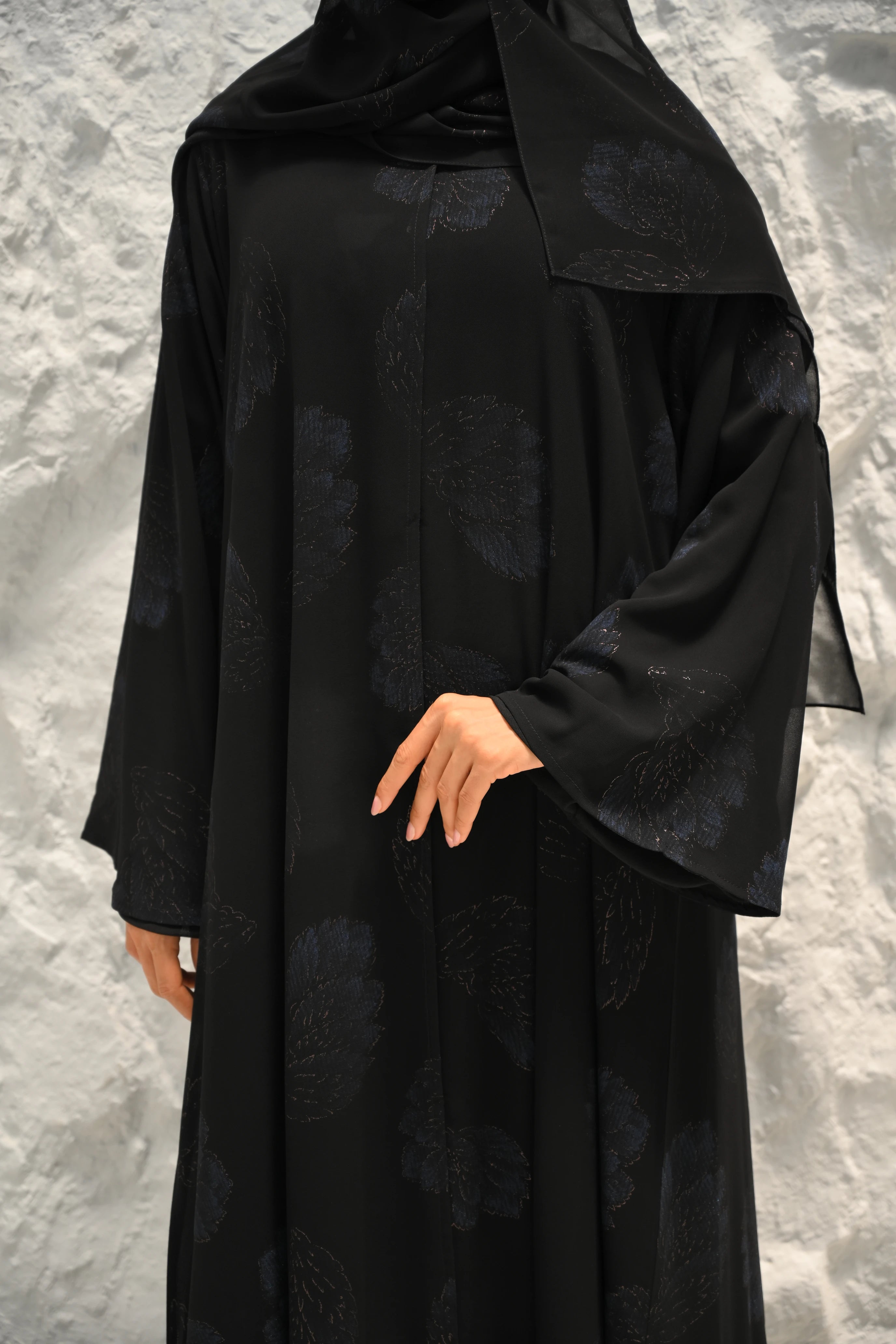 Mais Blue Abaya