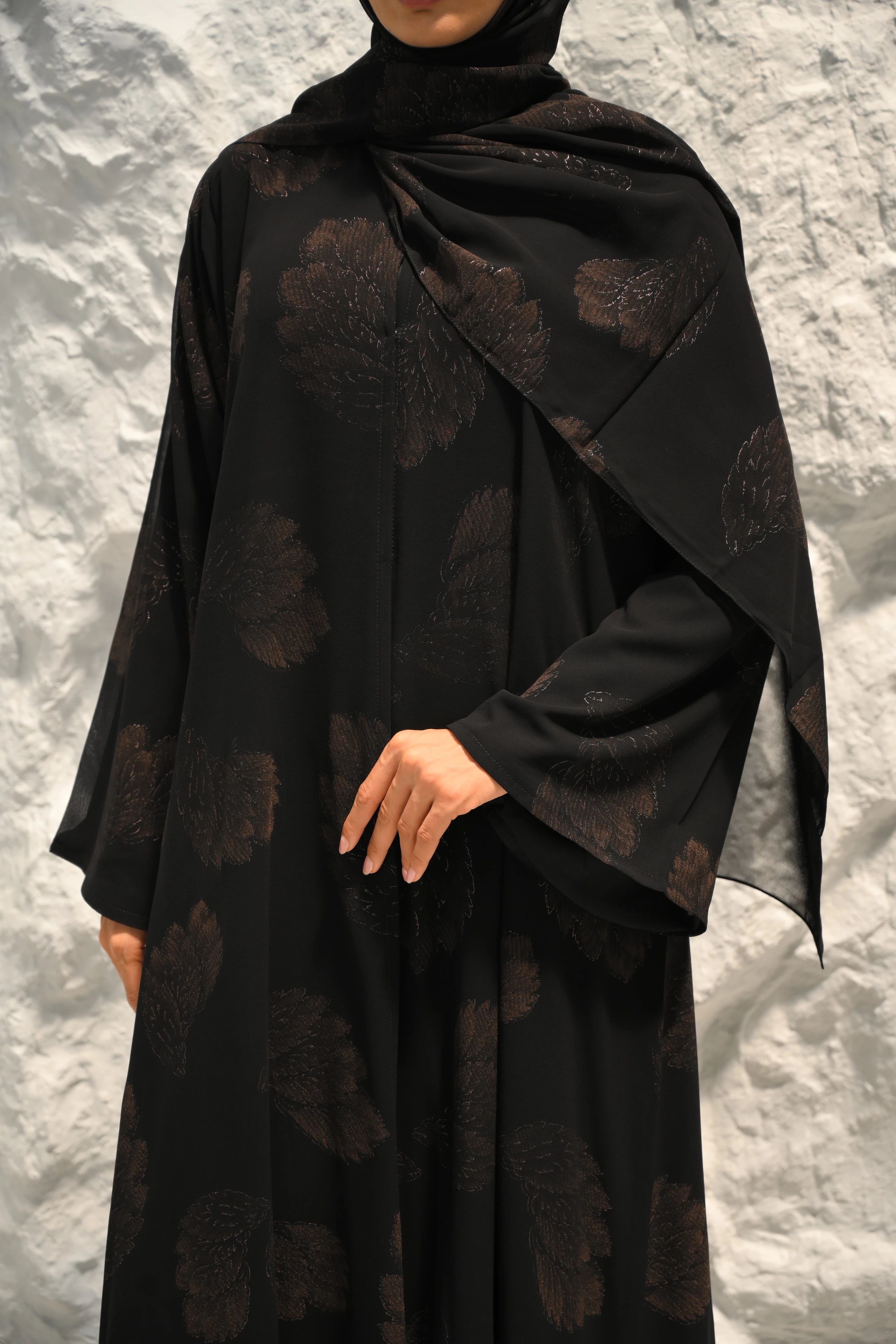 Mais Brown Abaya