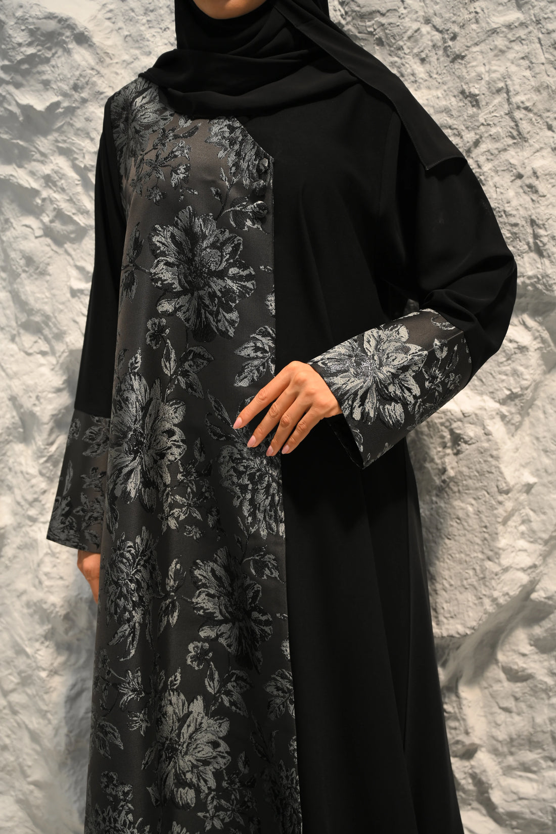 Ameera Abaya Teal