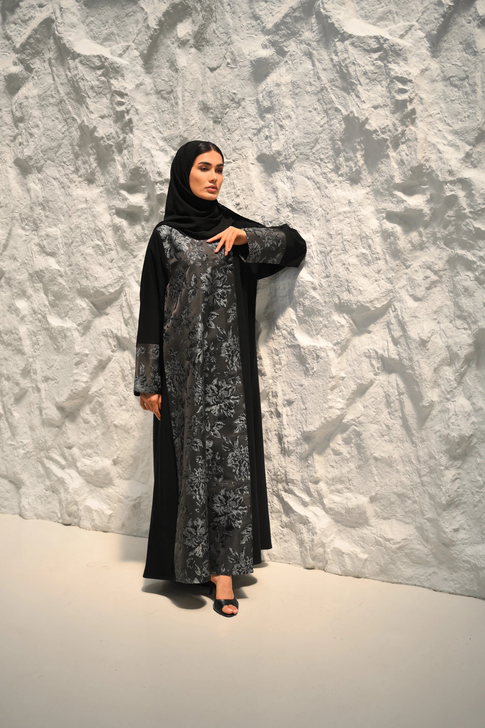 Ameera Abaya Teal