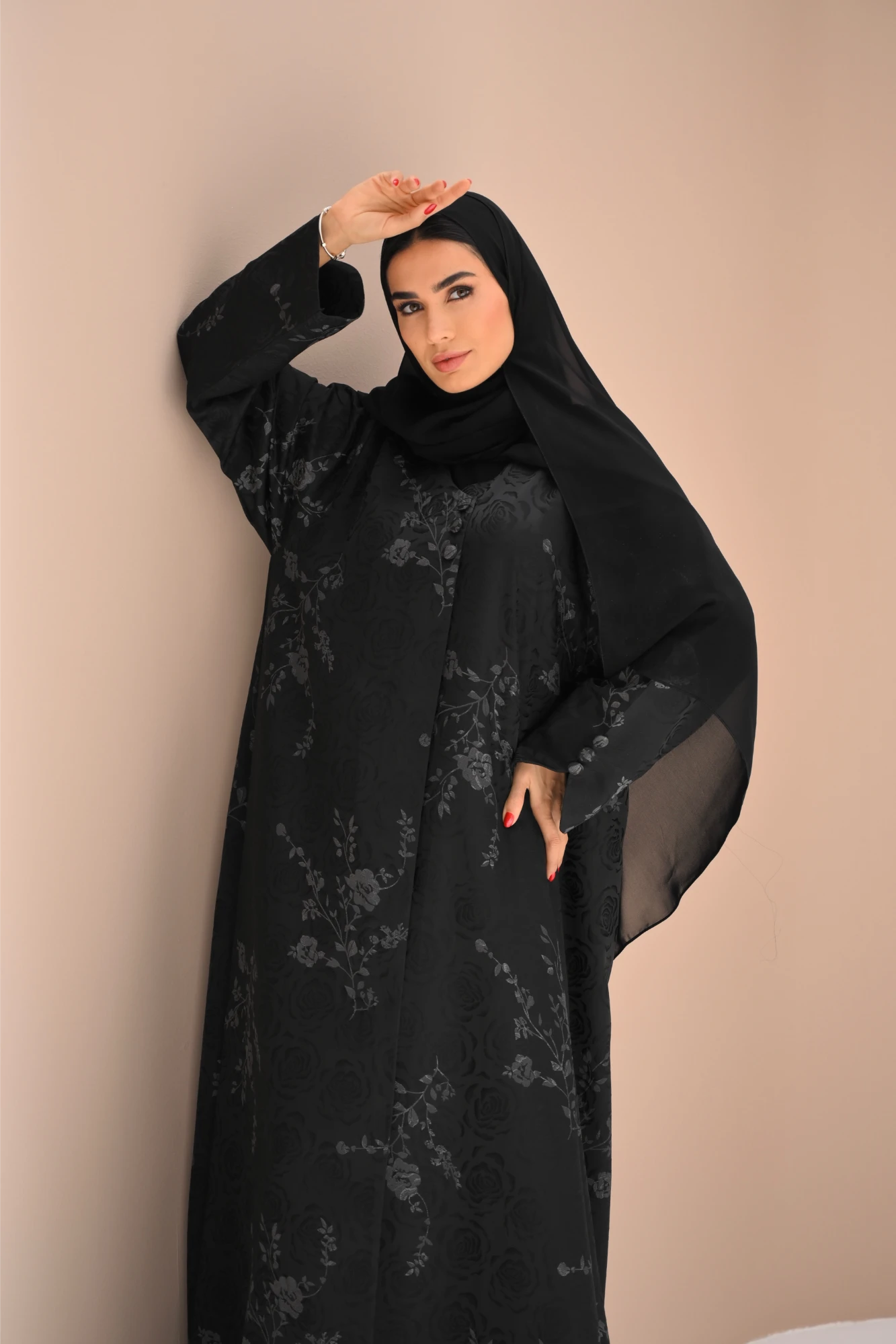 Salma Abaya | Silver