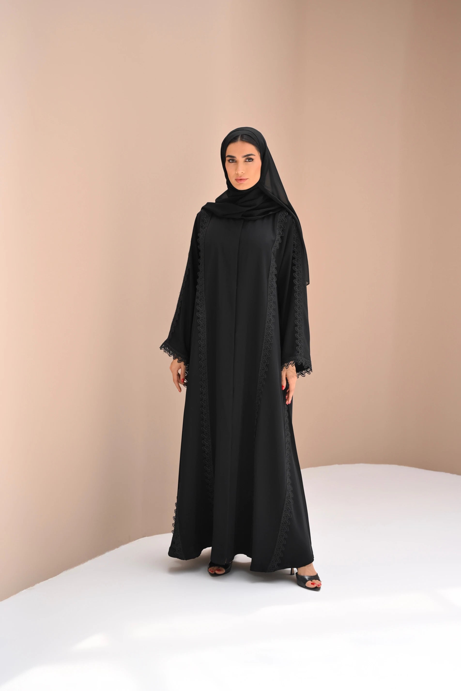 Fatema Abaya | Black