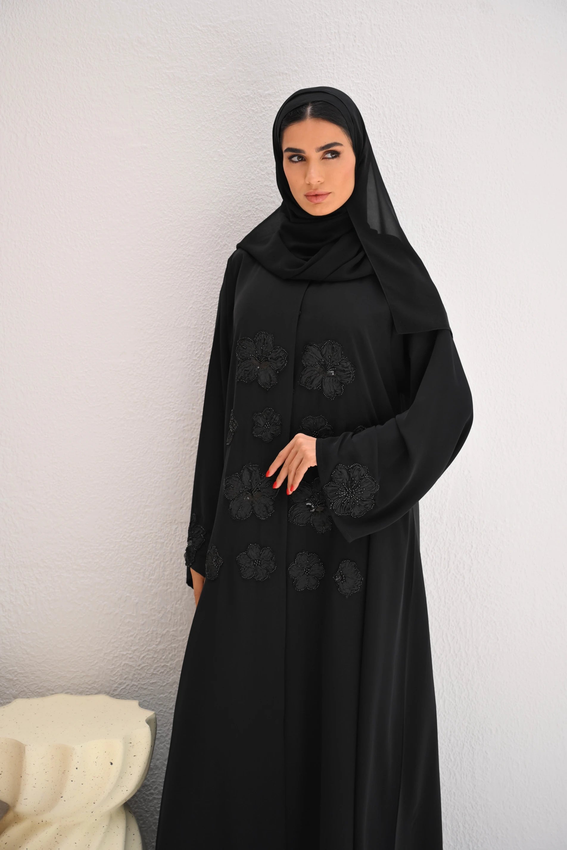 Warda Abaya | Black