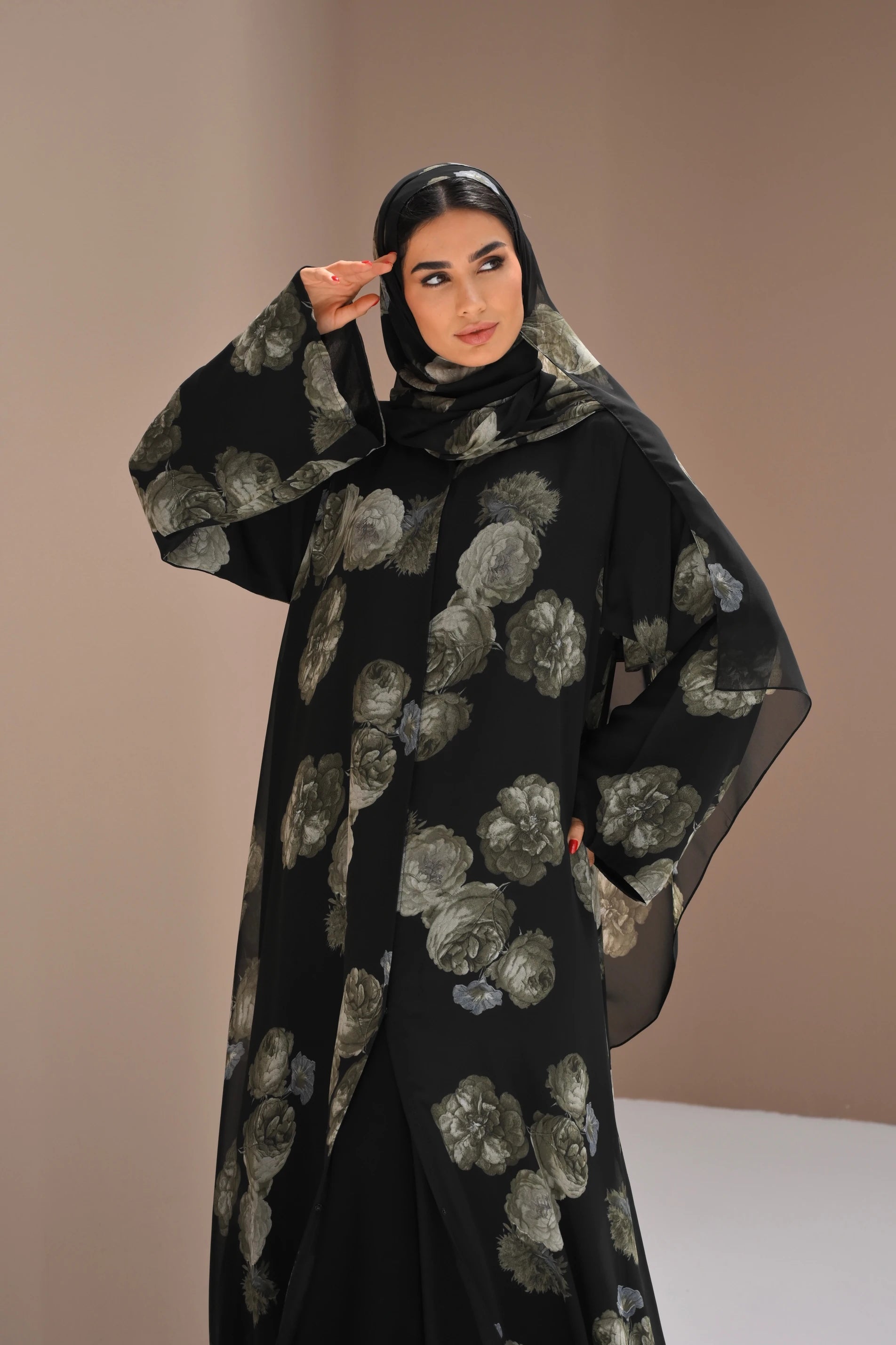 Jasmine Green Abaya