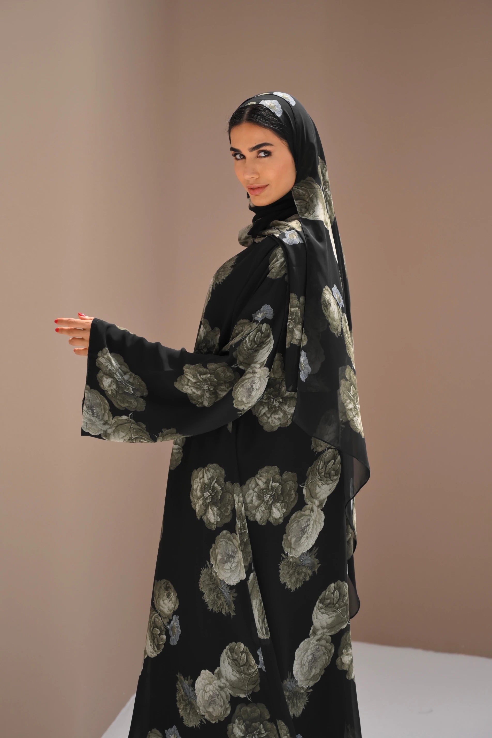 Jasmine Green Abaya