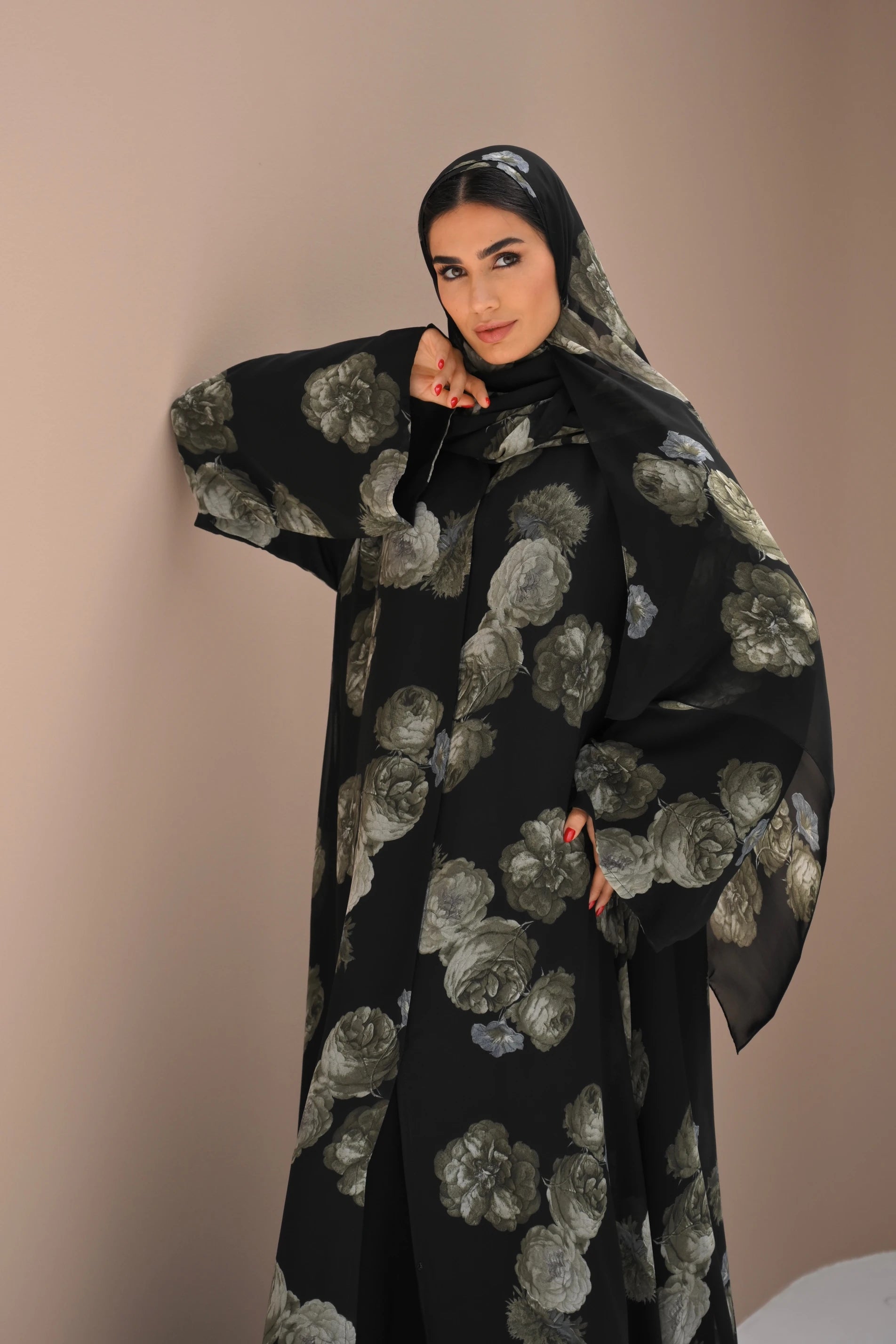 Jasmine Green Abaya