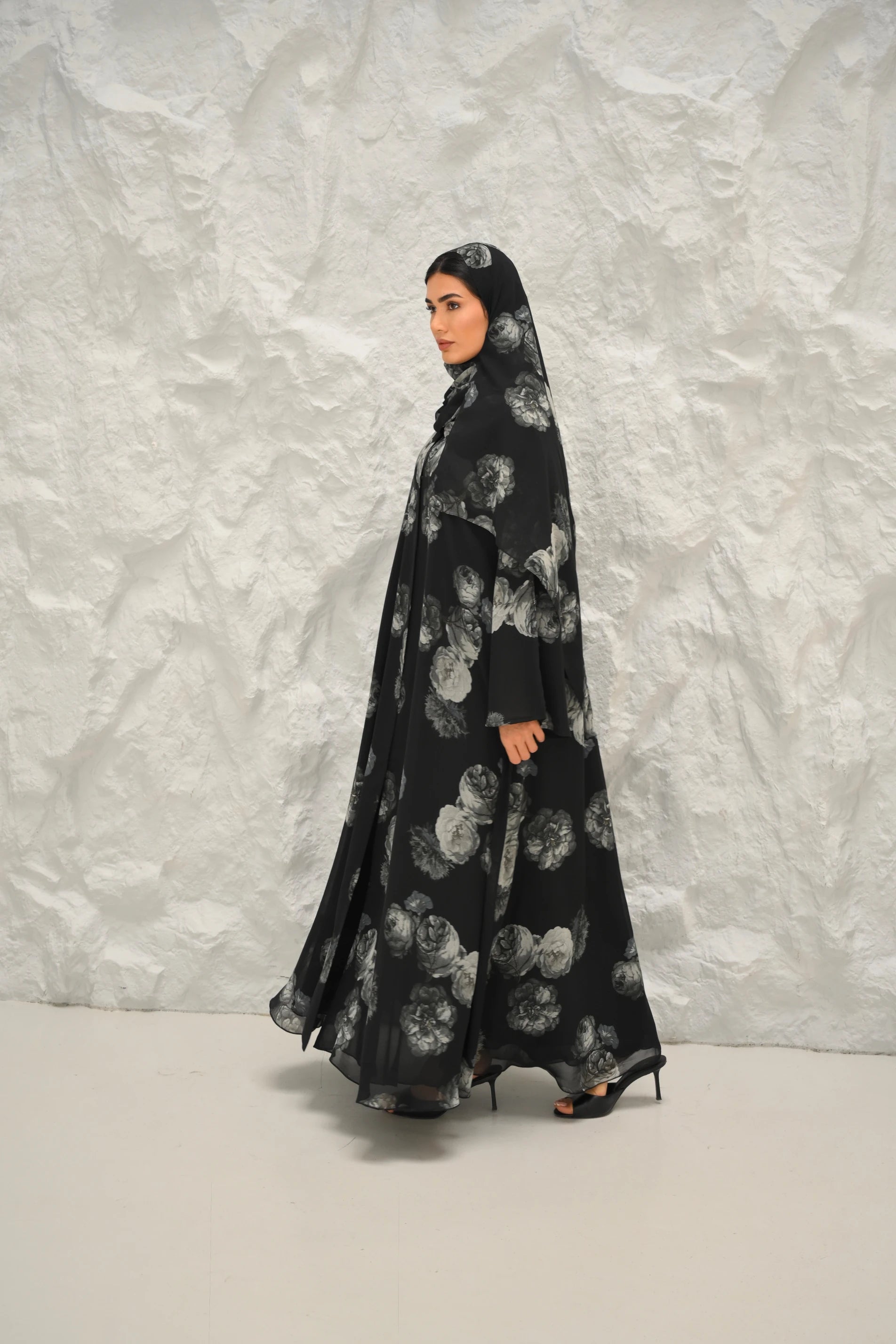 Jasmine Grey Abaya