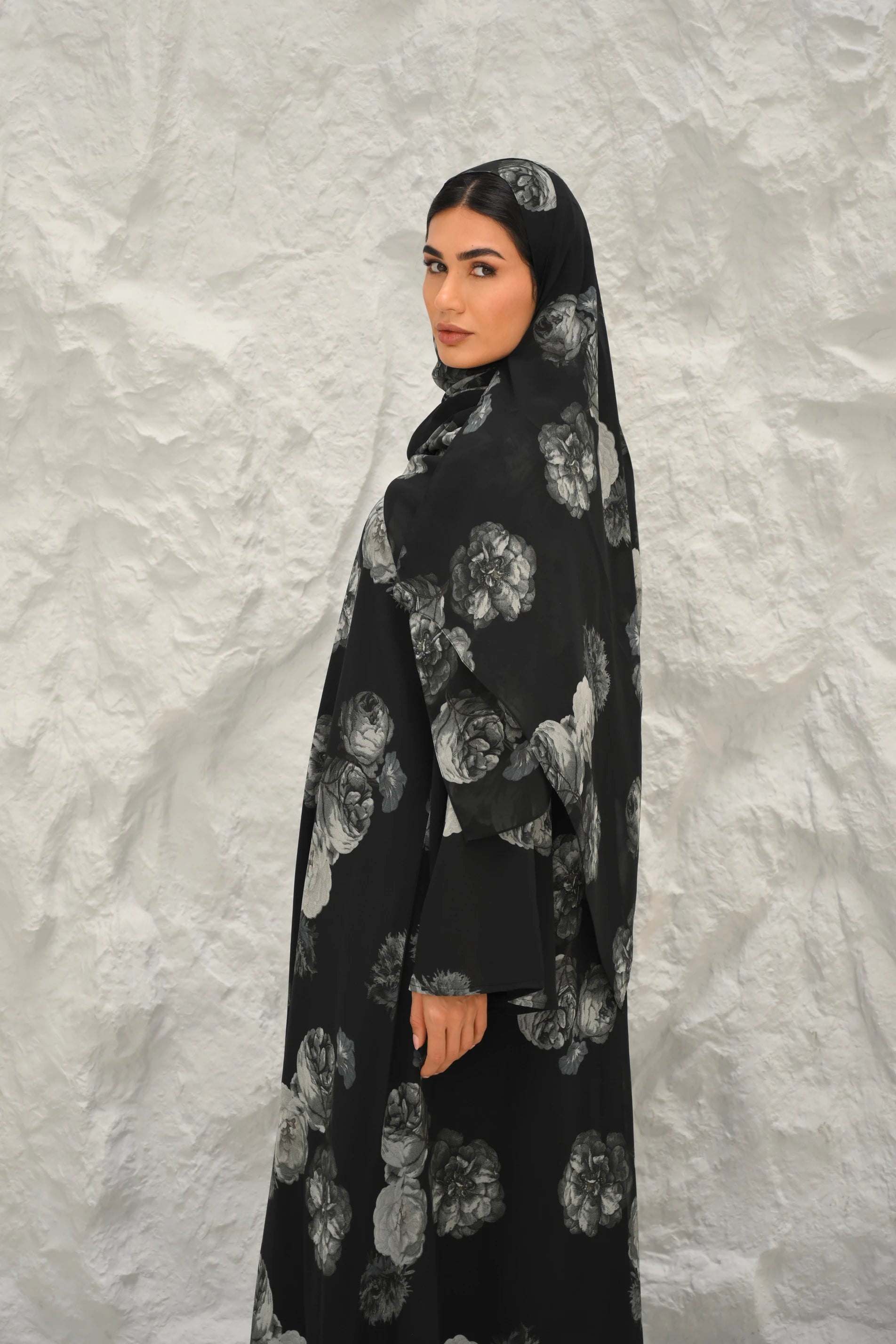 Jasmine Grey Abaya