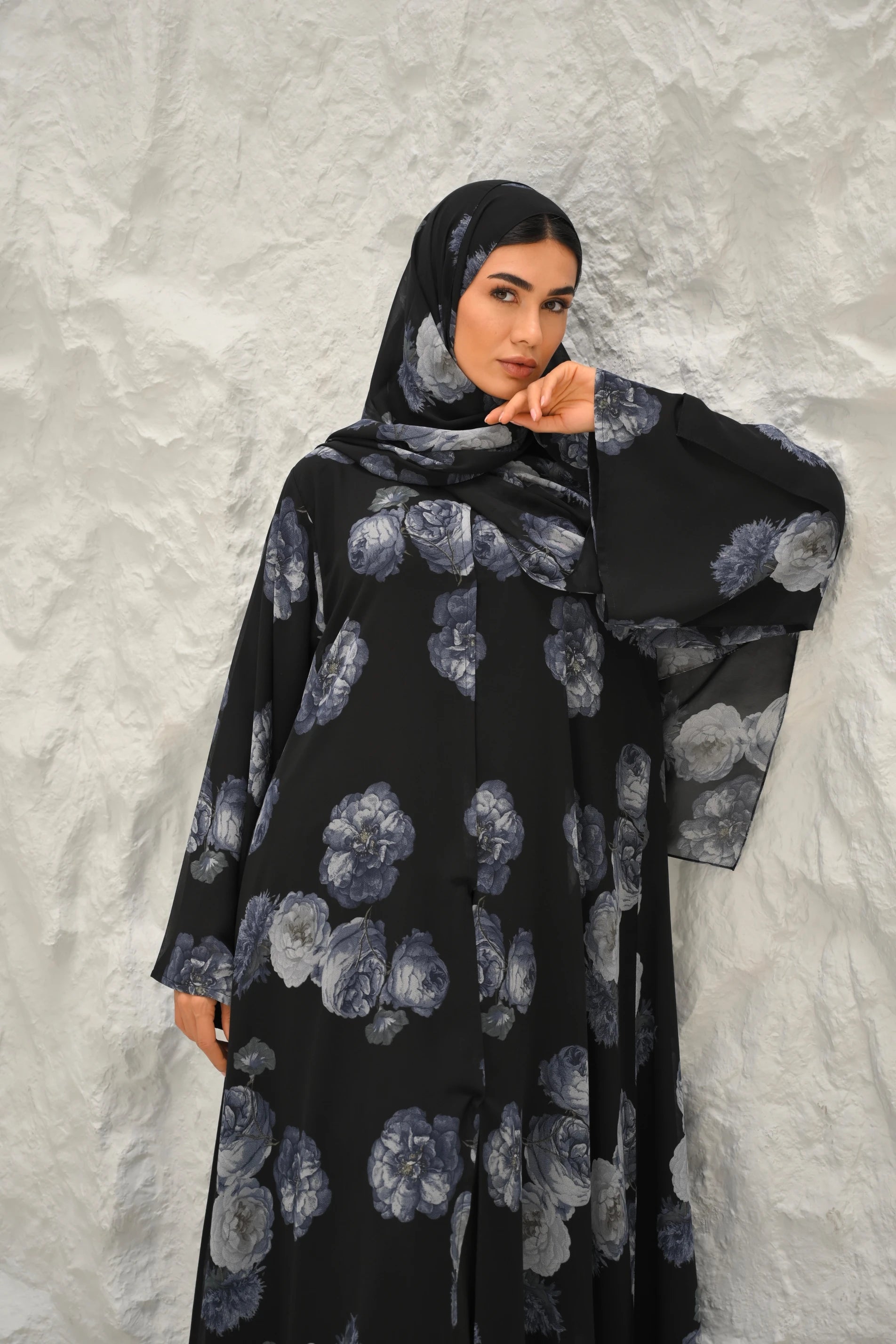 Jasmine Blue Abaya