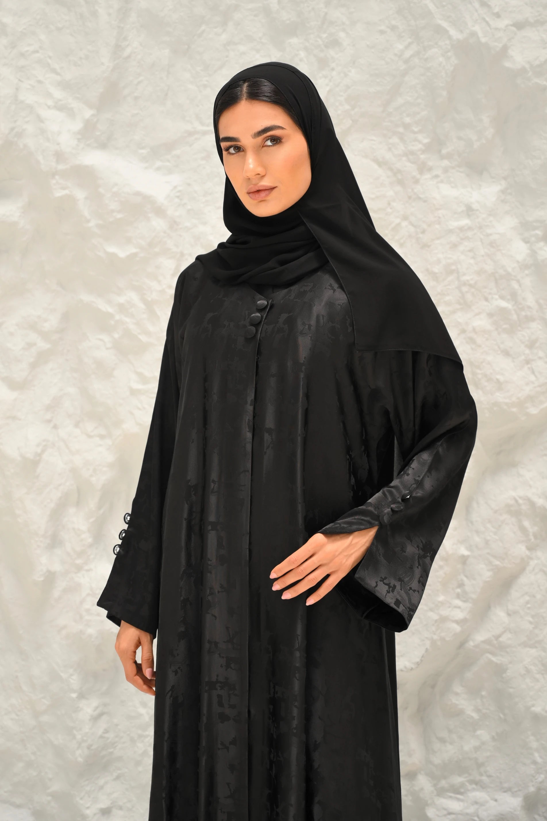 Zahia Abaya Black