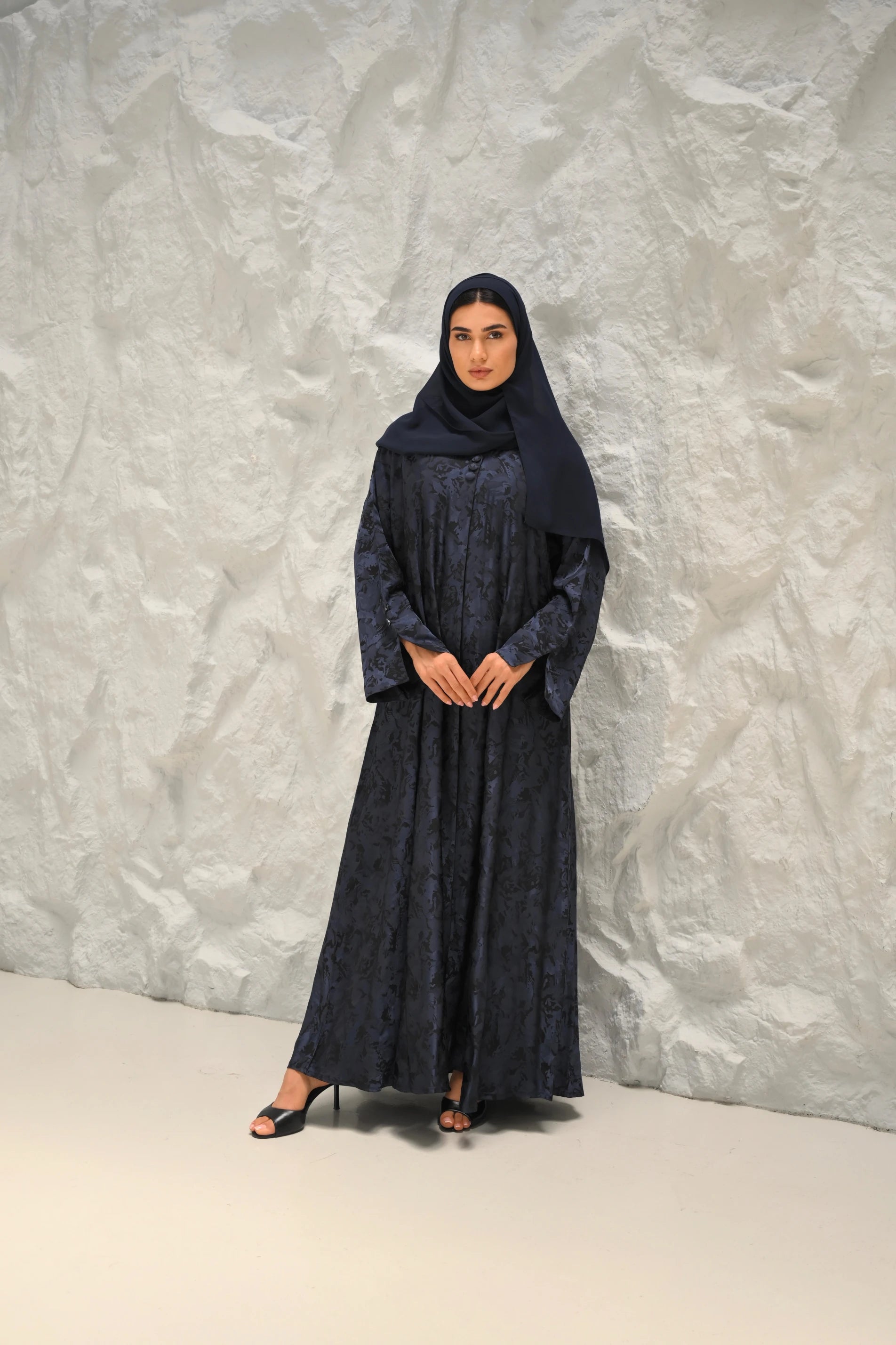 Zahia Abaya Blue