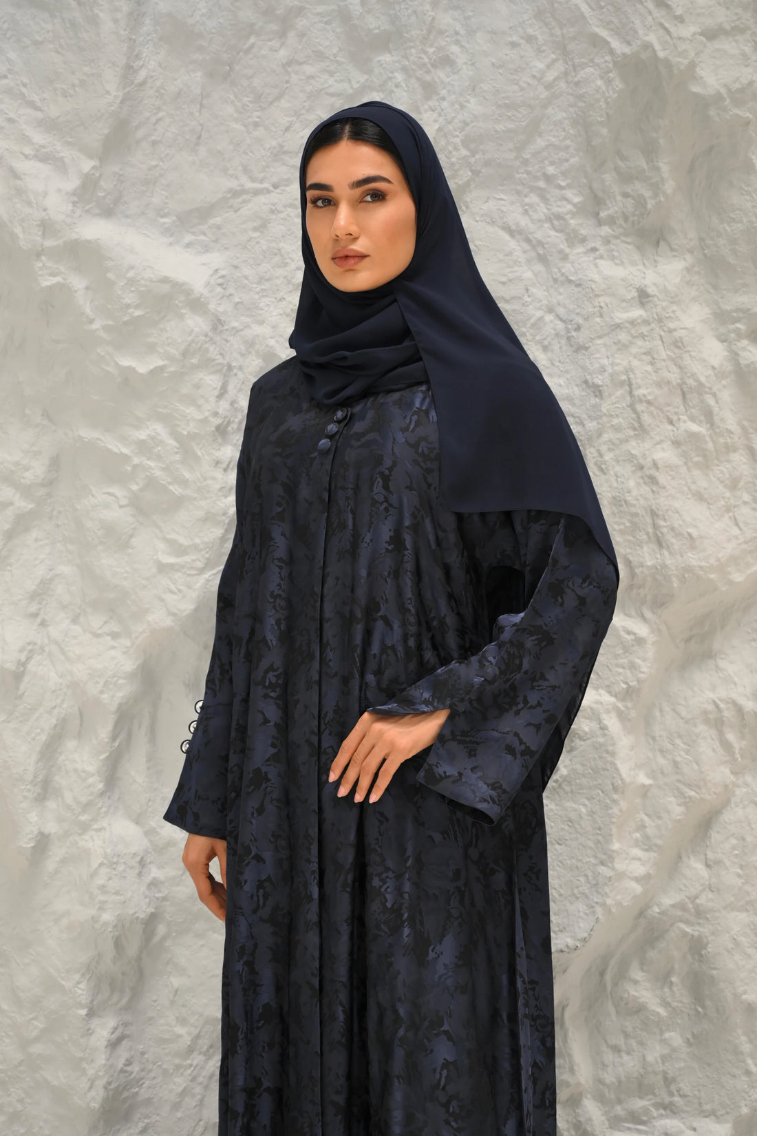 Zahia Abaya Blue