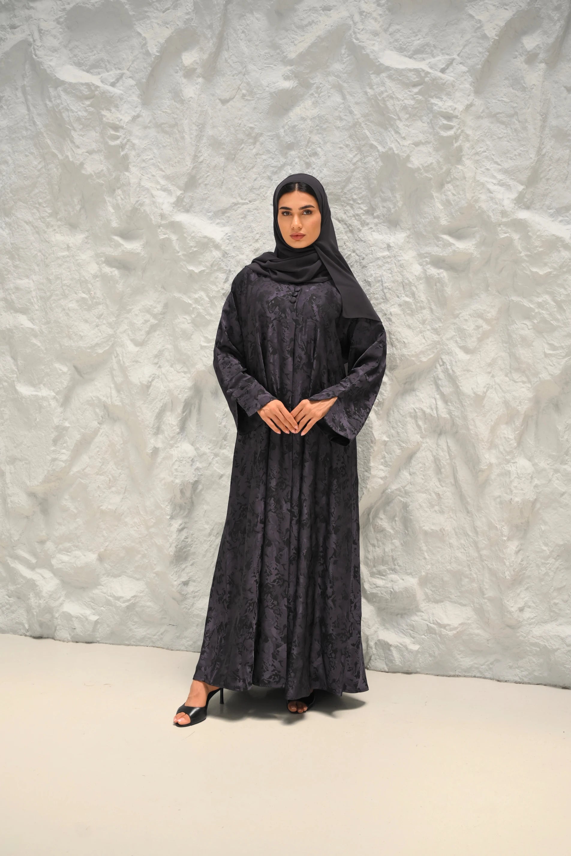 Zahia Abaya Purple