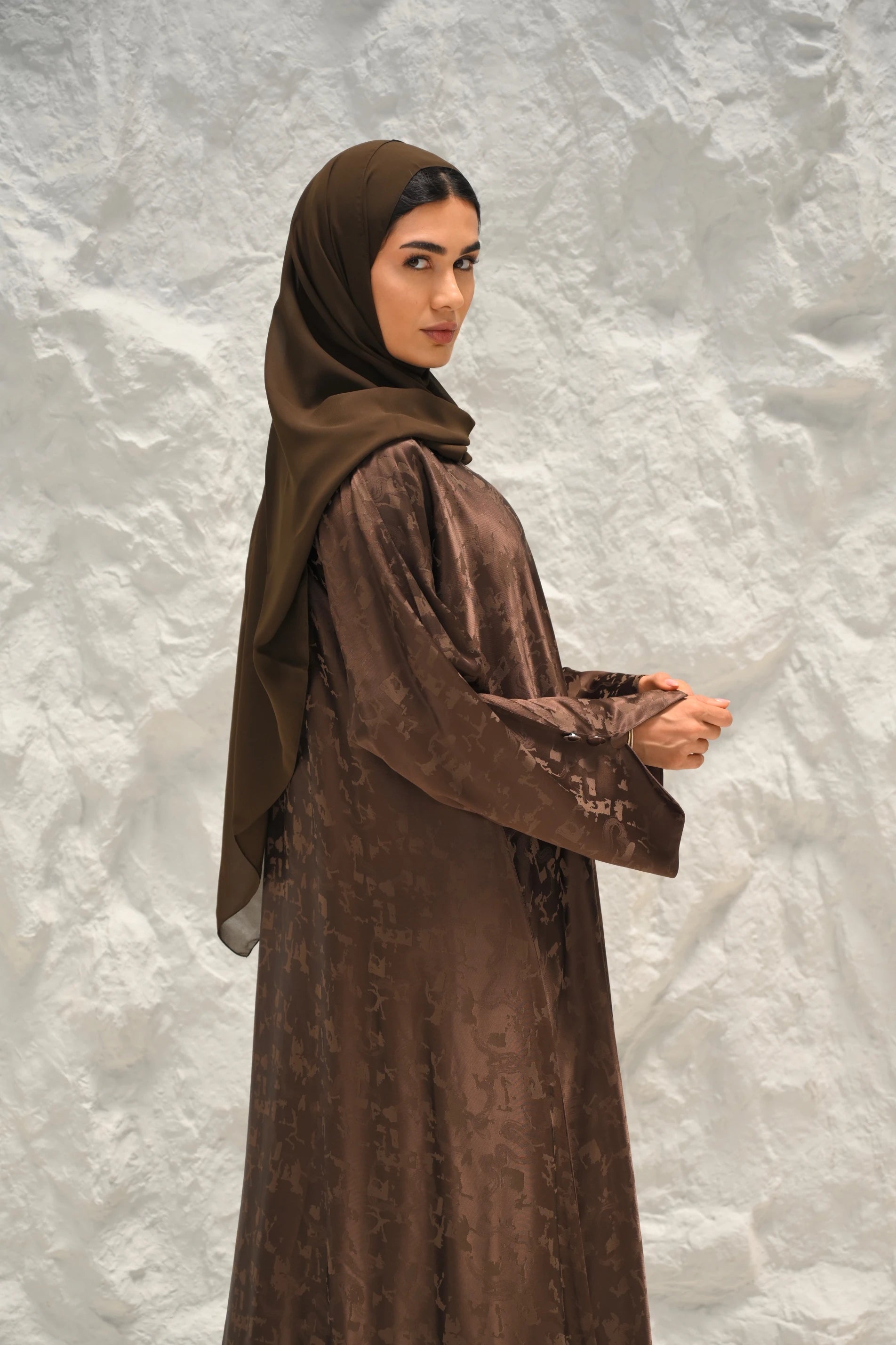 Zahia Abaya Brown
