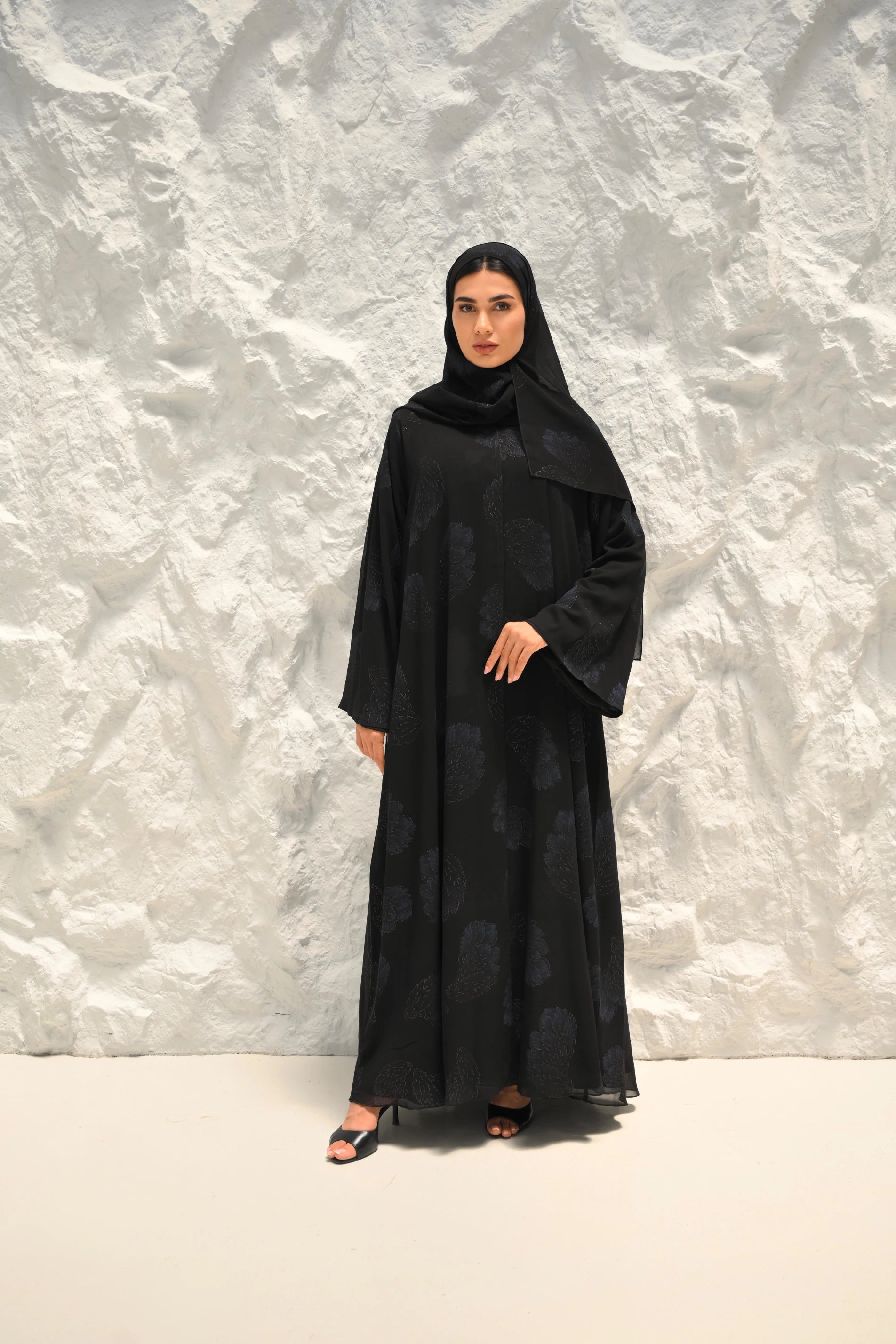 Mais Blue Abaya