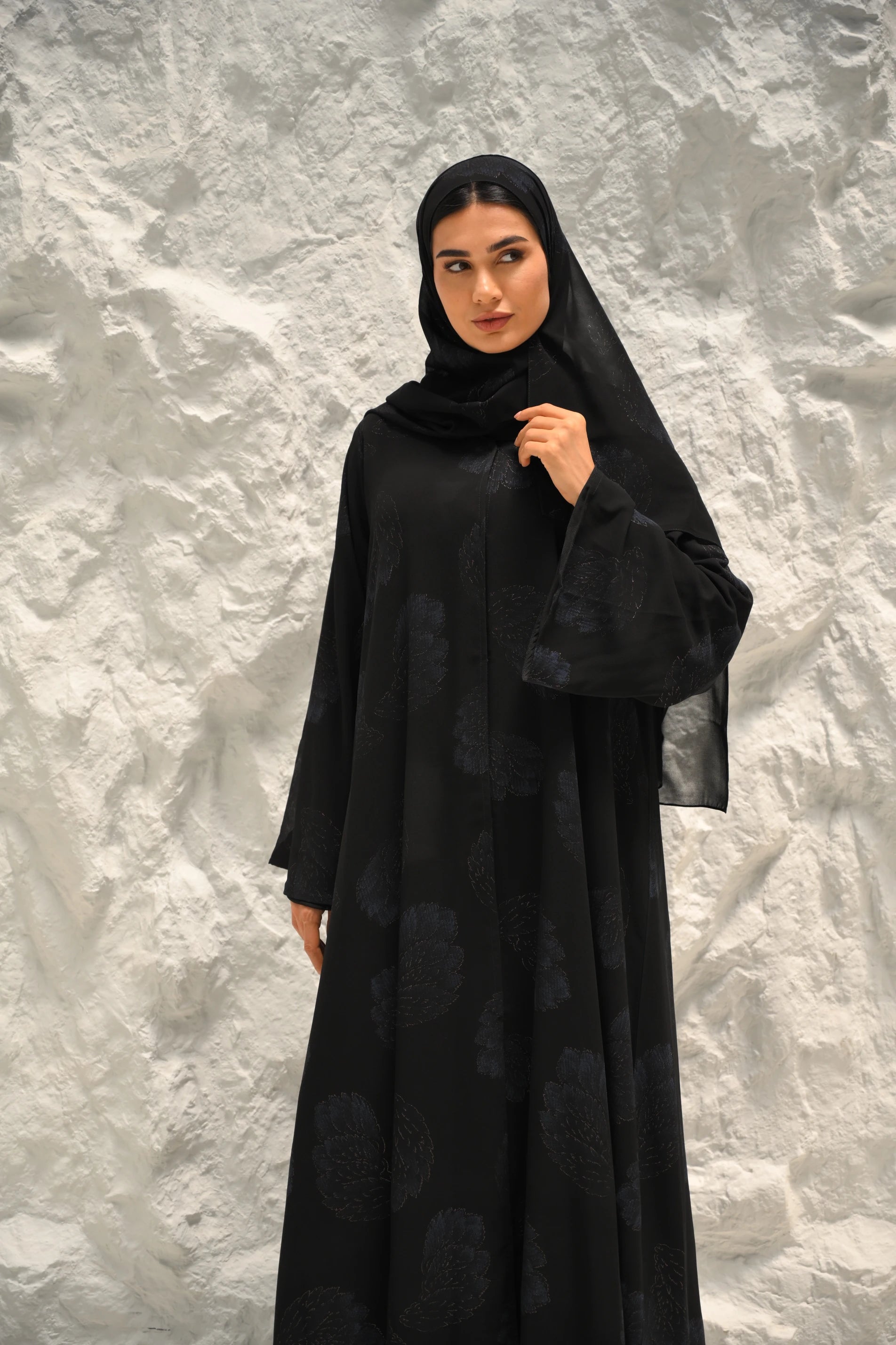 Mais Blue Abaya