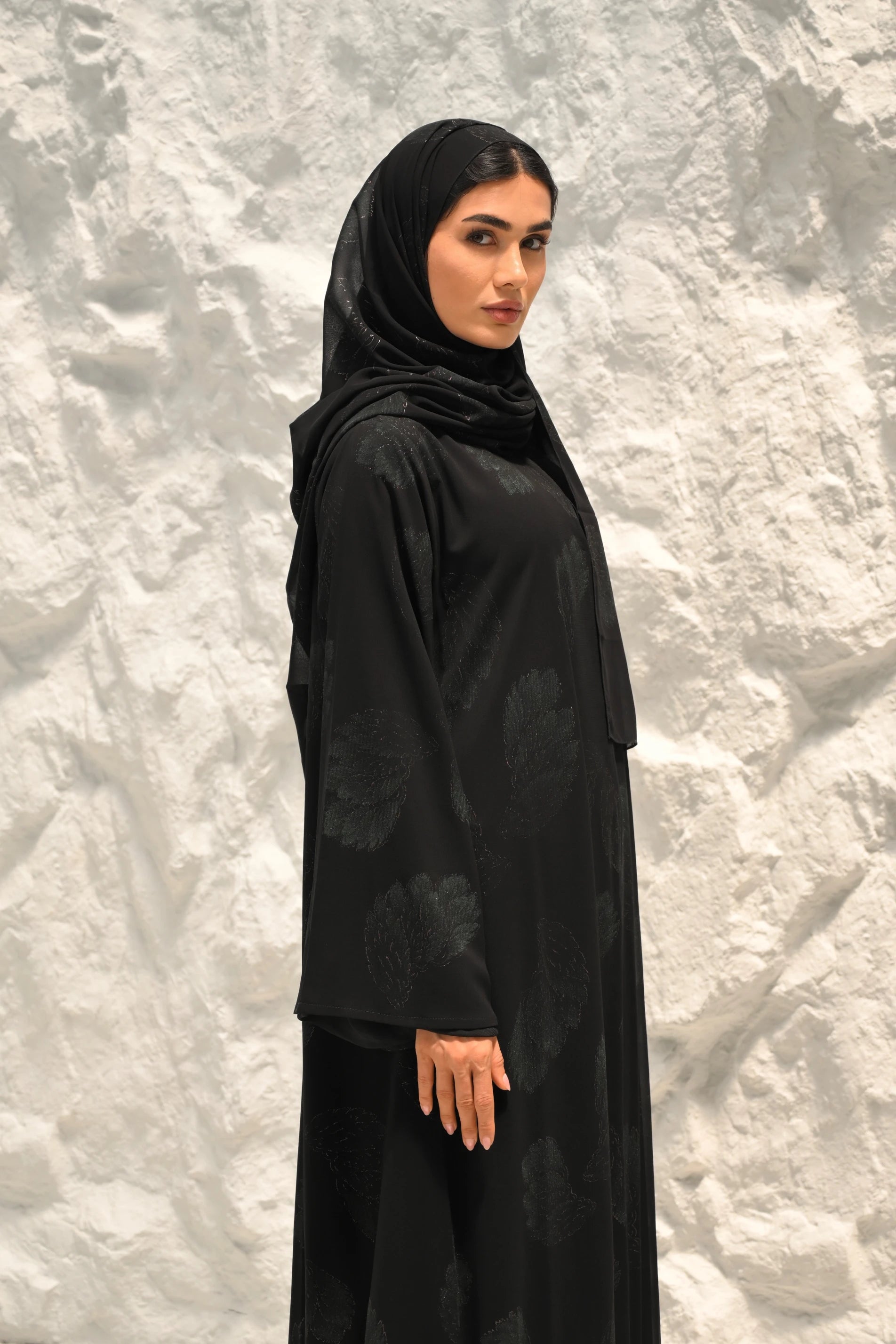 Mais Green Abaya