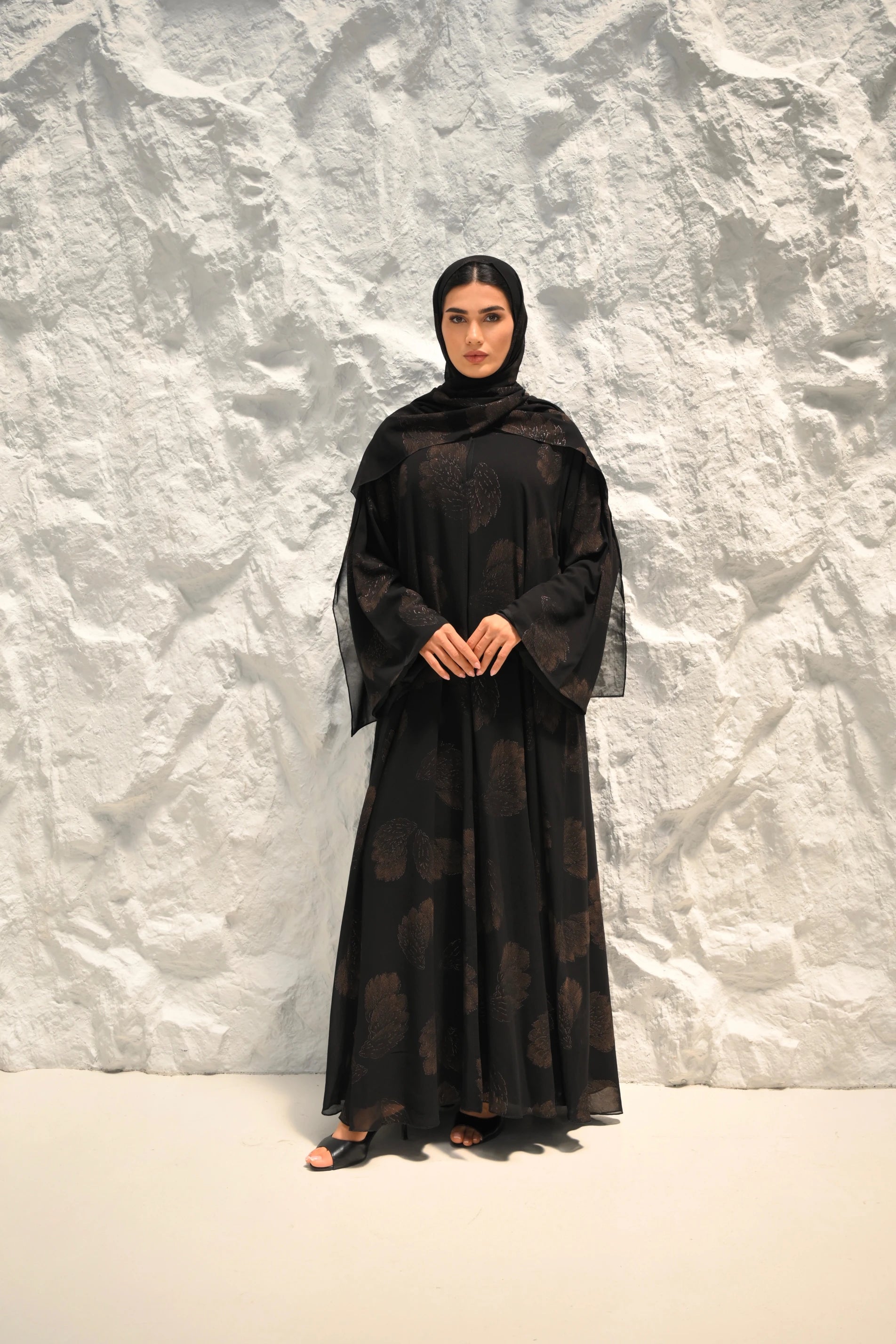 Mais Brown Abaya
