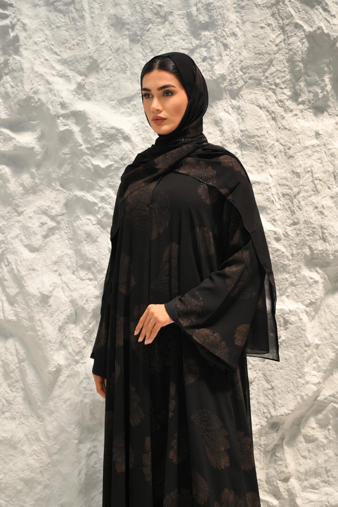 Mais Brown Abaya
