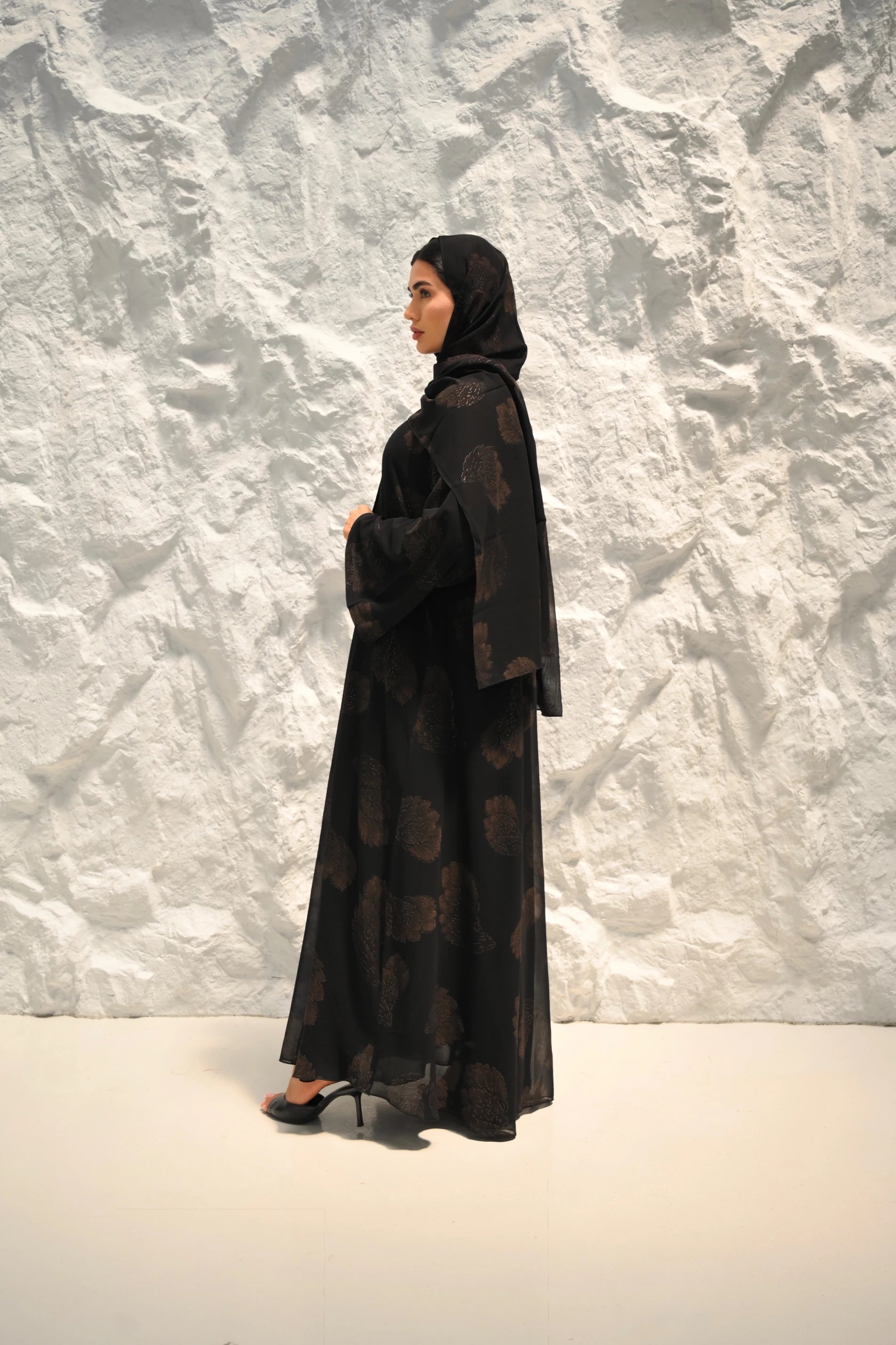 Mais Brown Abaya