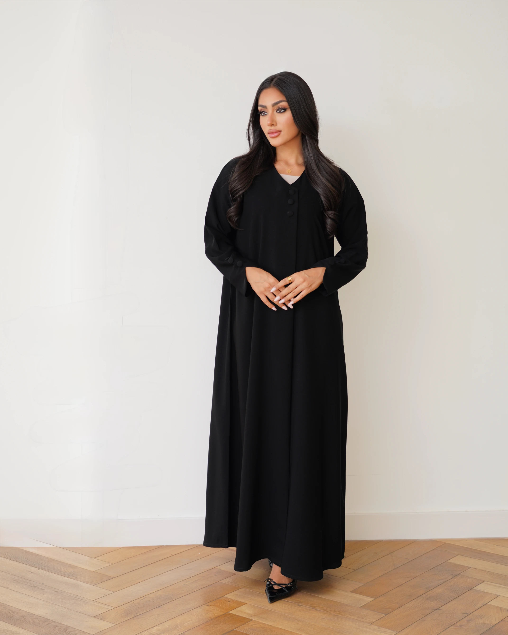 Latifa Abaya | Black