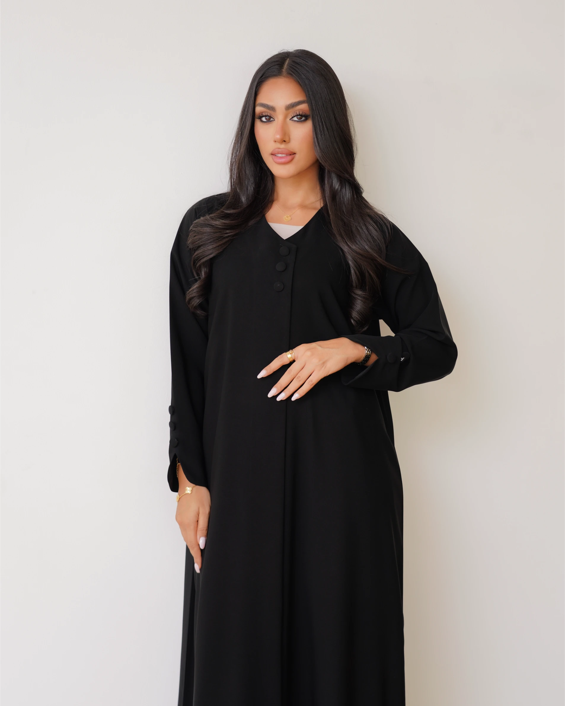 Latifa Abaya | Black