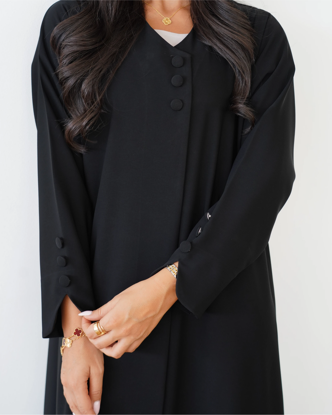 Latifa Abaya | Black