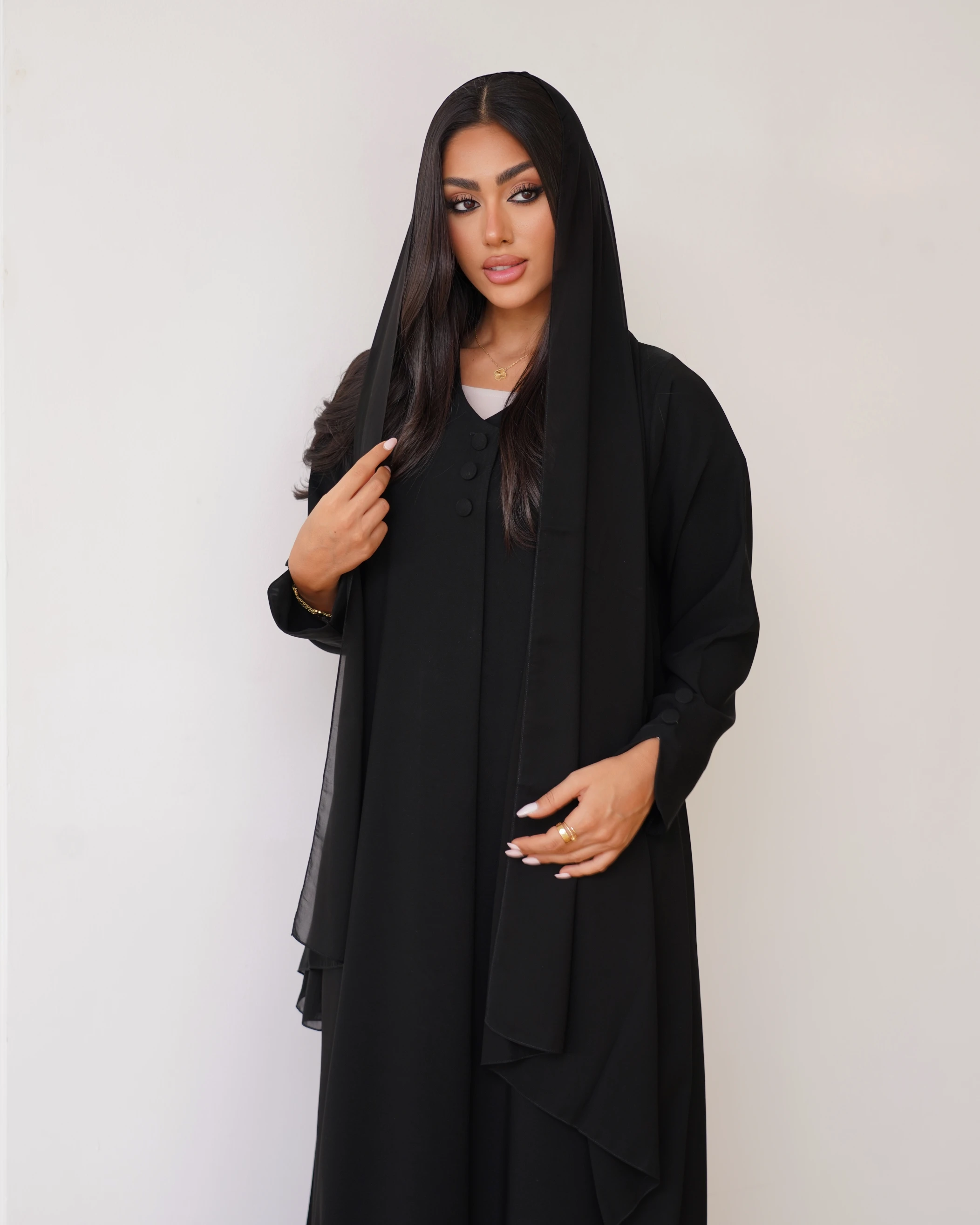 Latifa Abaya | Black