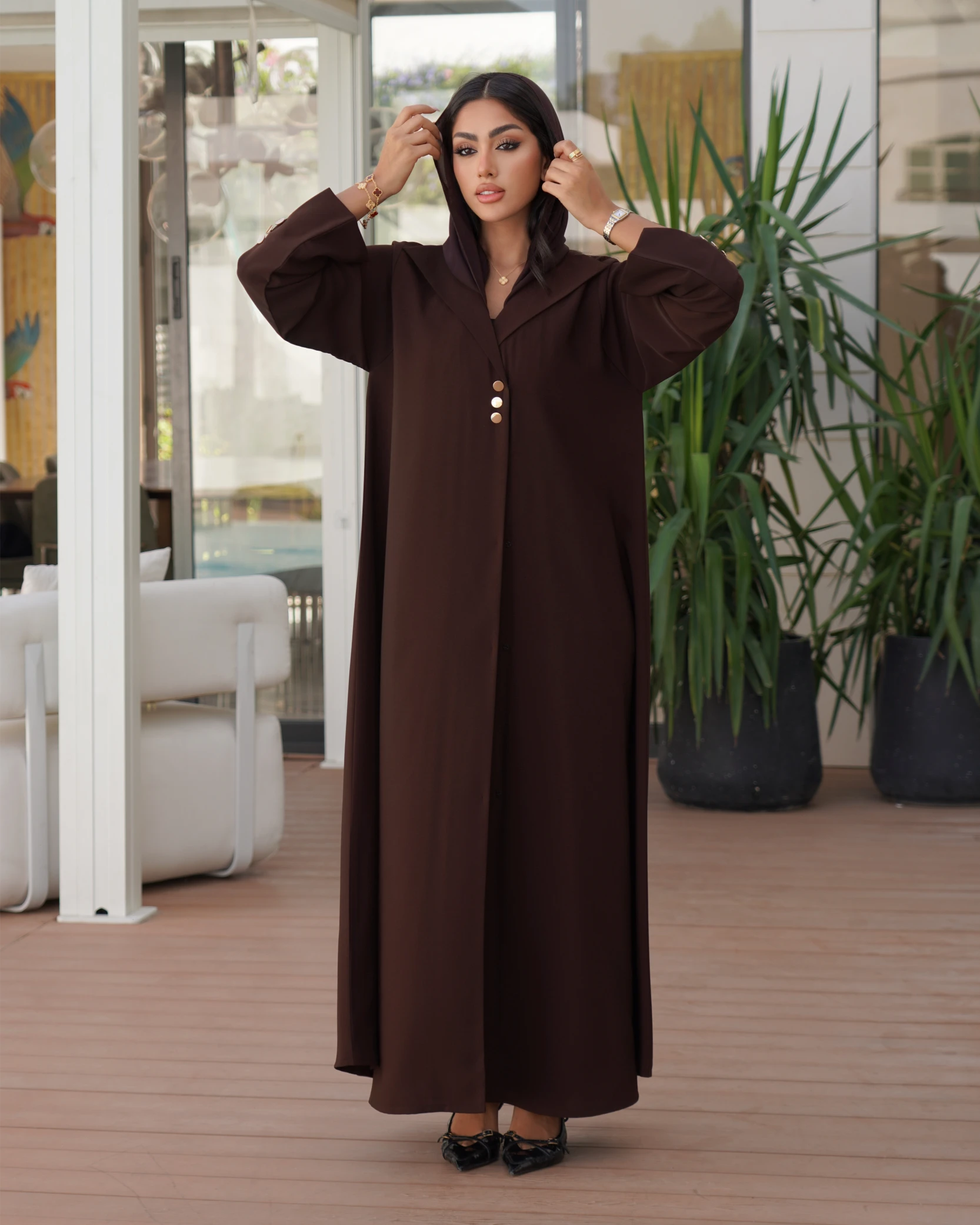 Huda Abaya | Brown