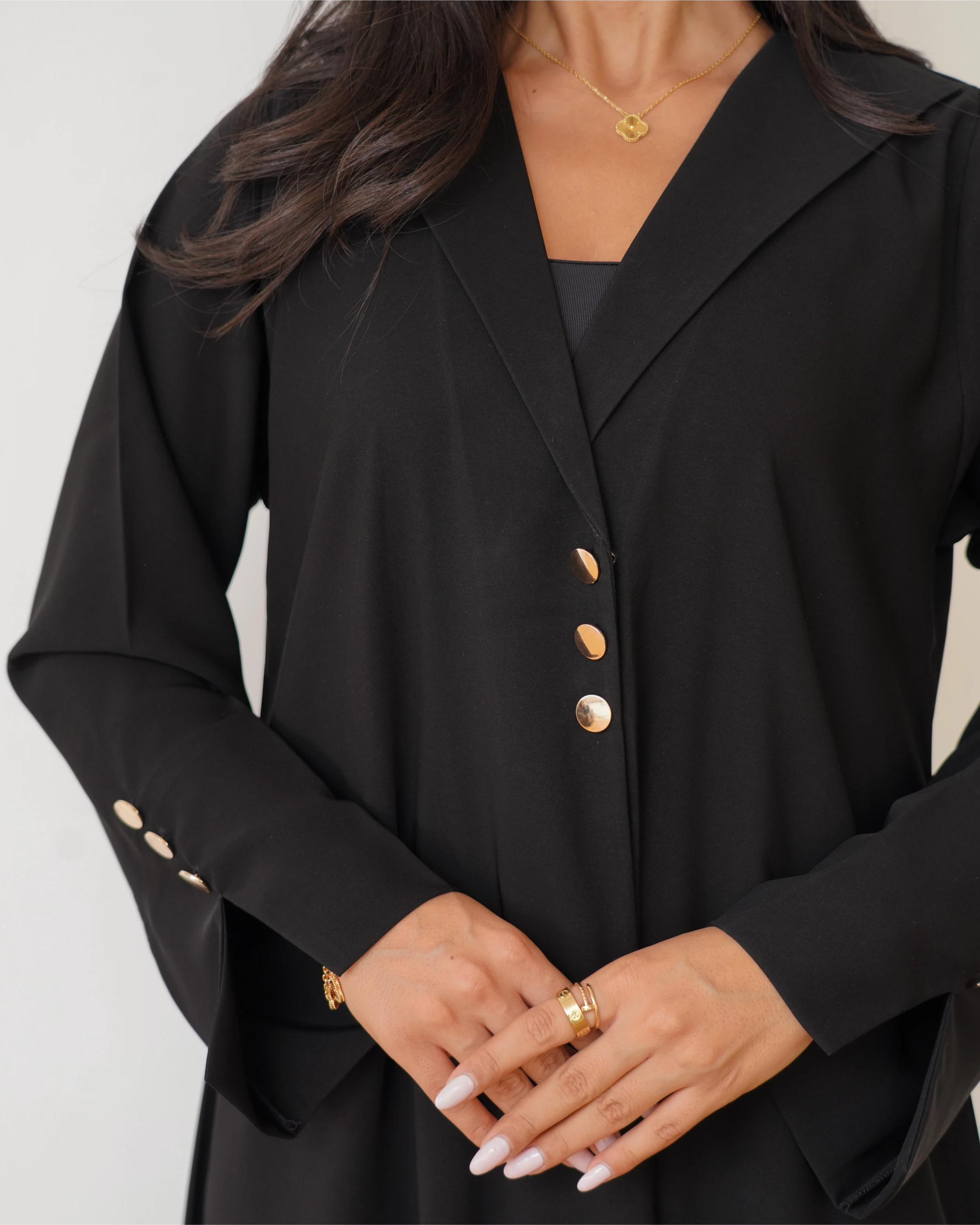 Huda Abaya | Black