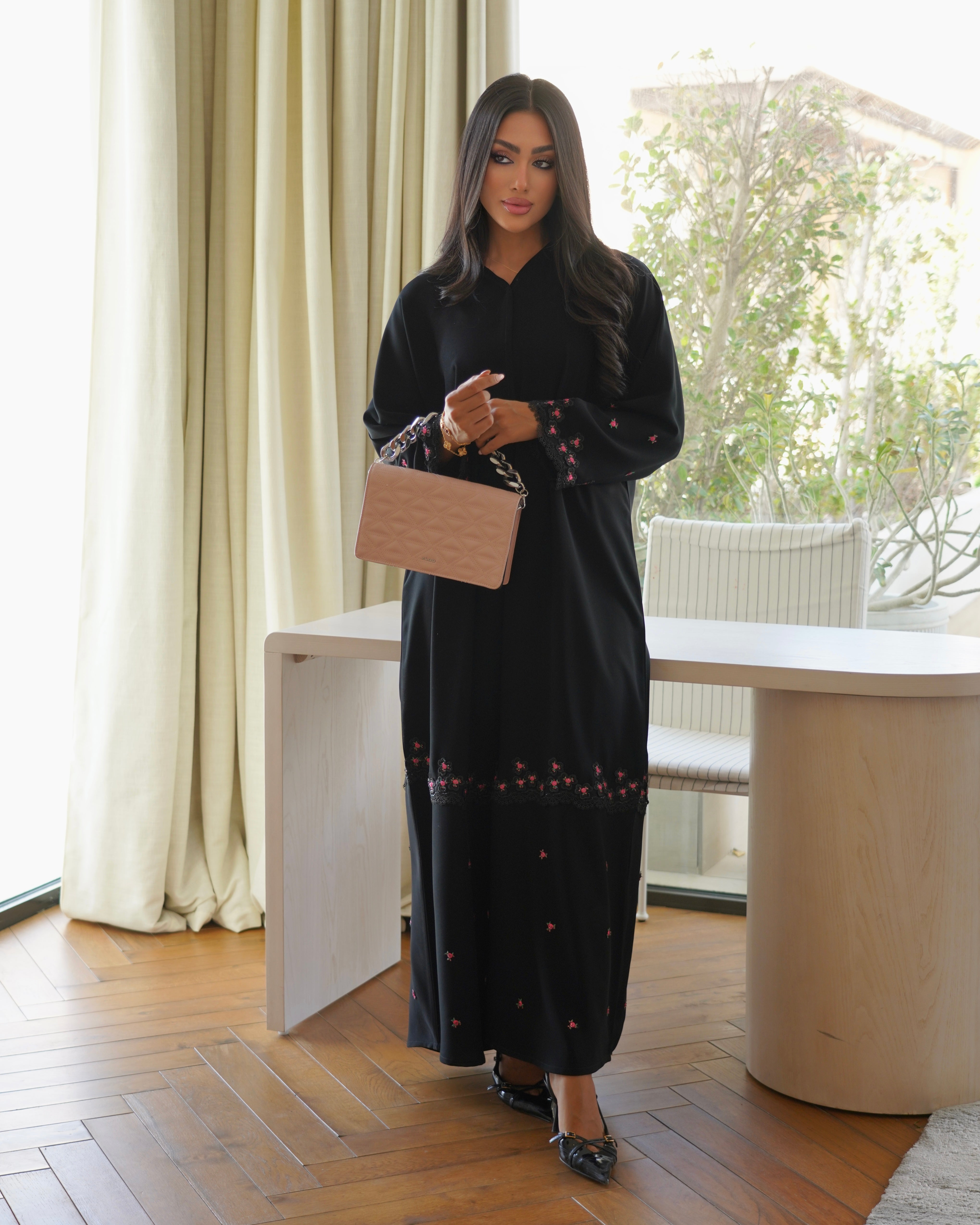 Asma Abaya | Black