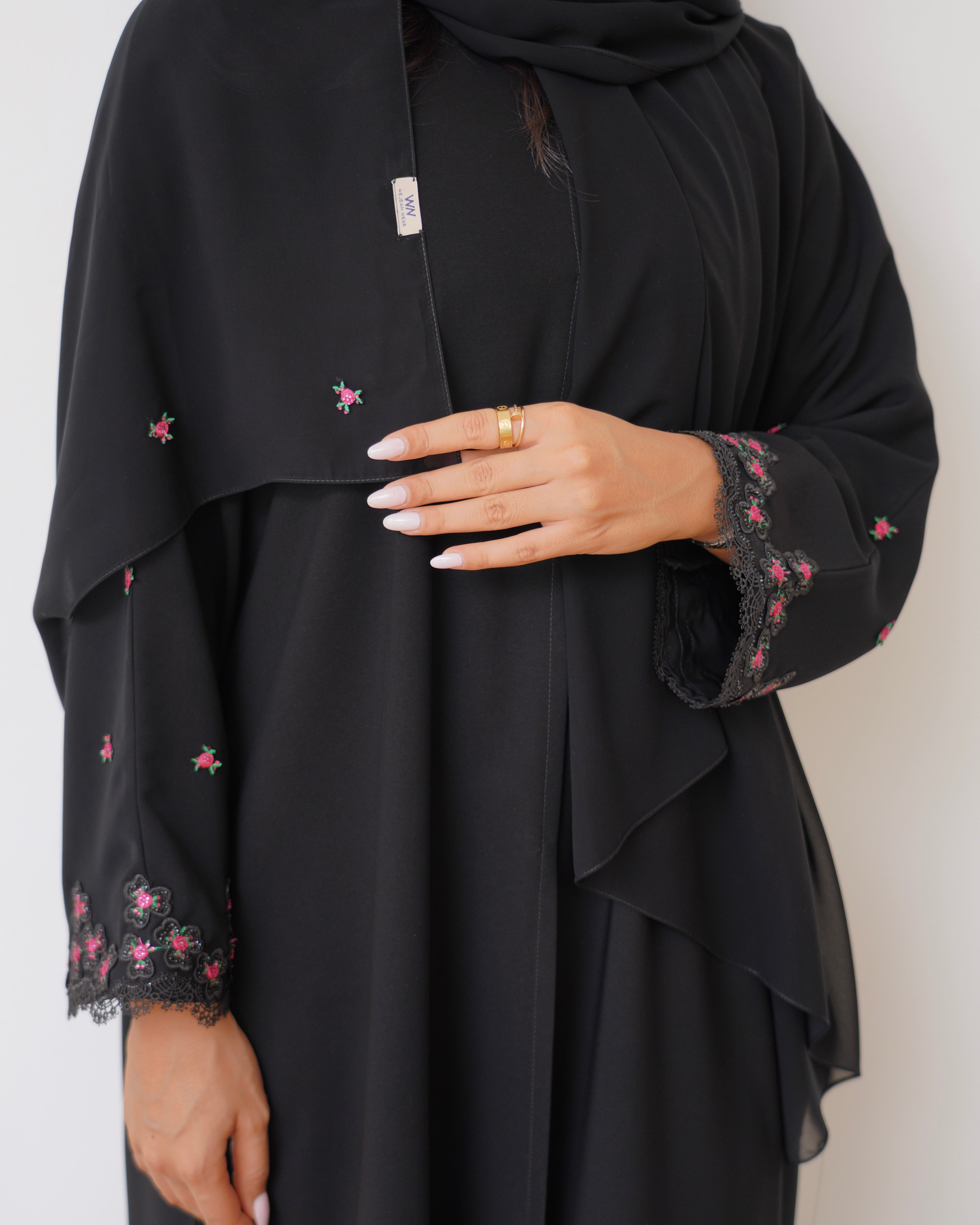 Asma Abaya | Black