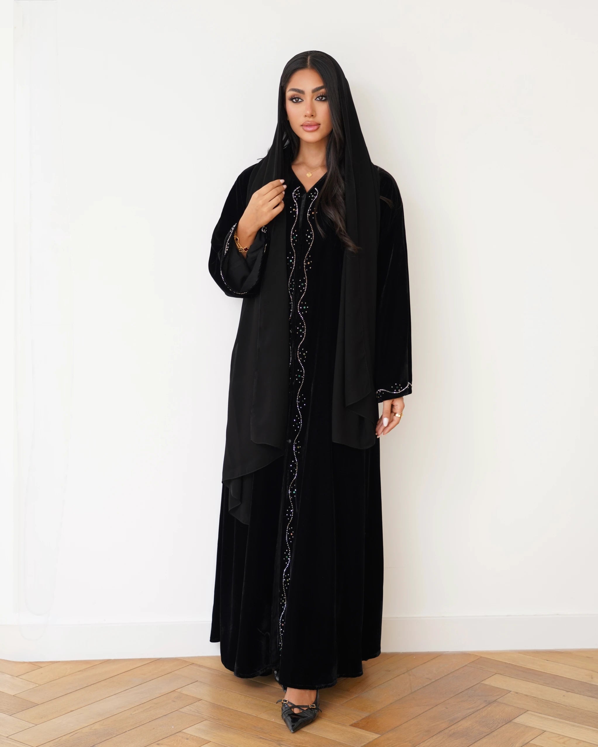 Awatef Abaya | Black