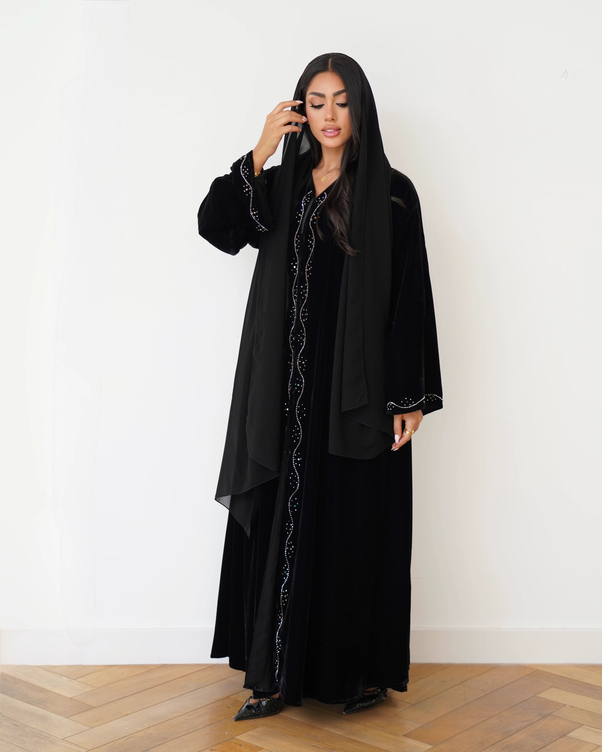 Awatef Abaya | Black