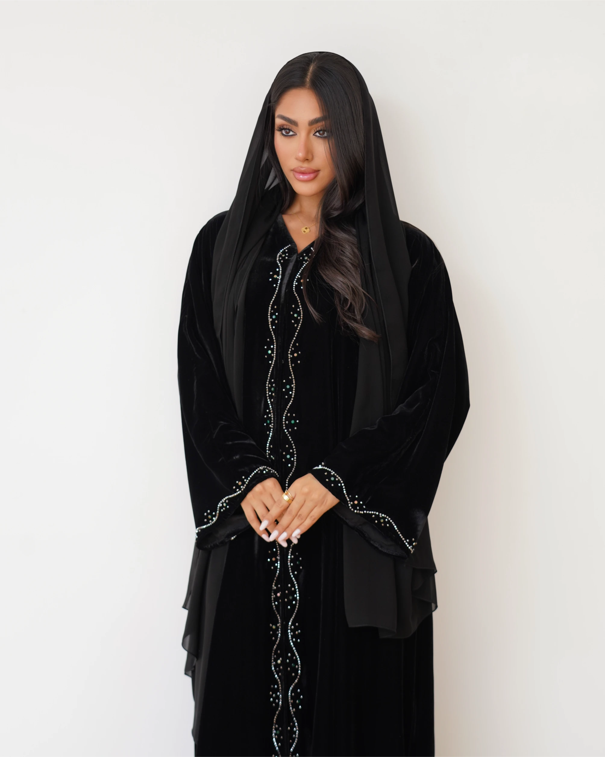 Awatef Abaya | Black