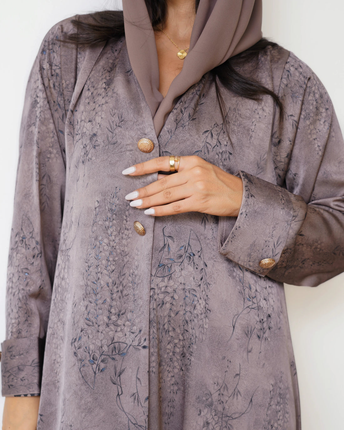 Ruby Abaya | Dark Red