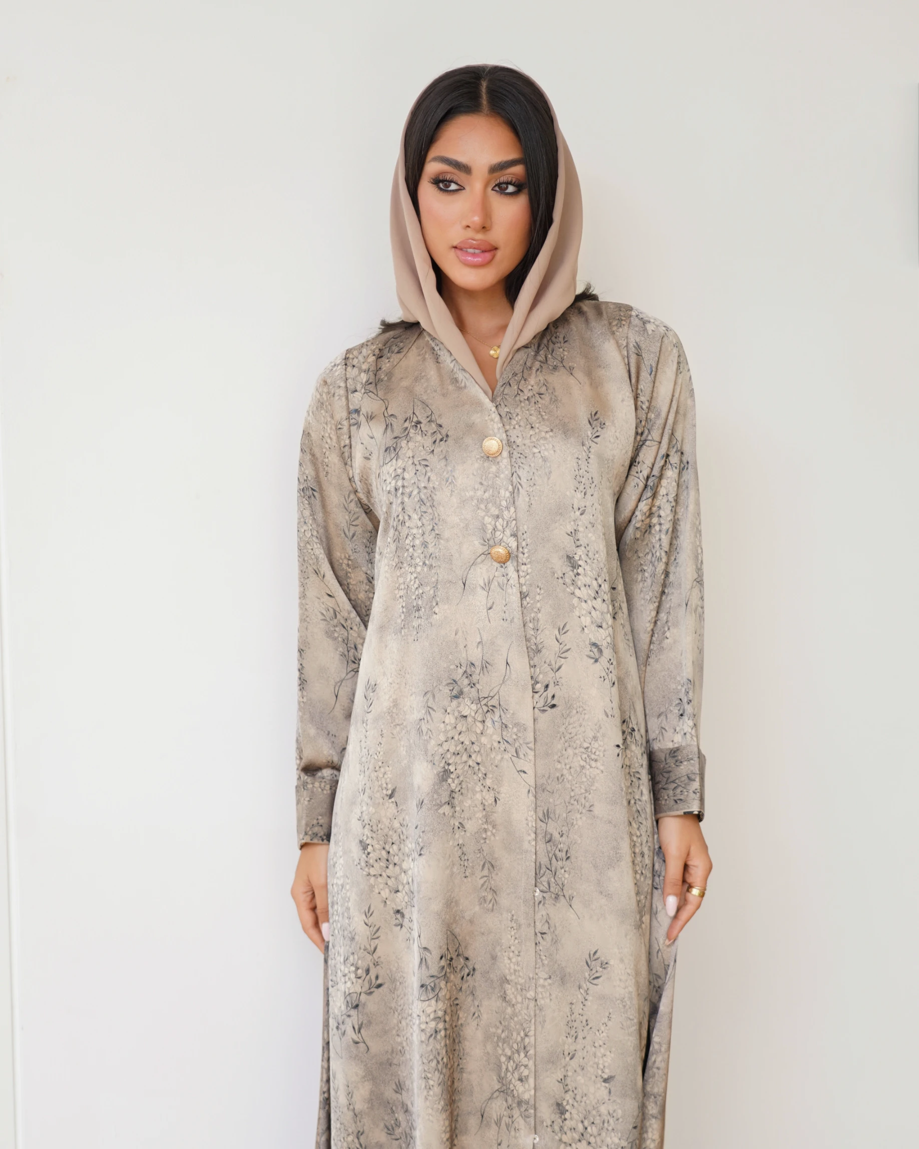 Ruby Abaya | Beige